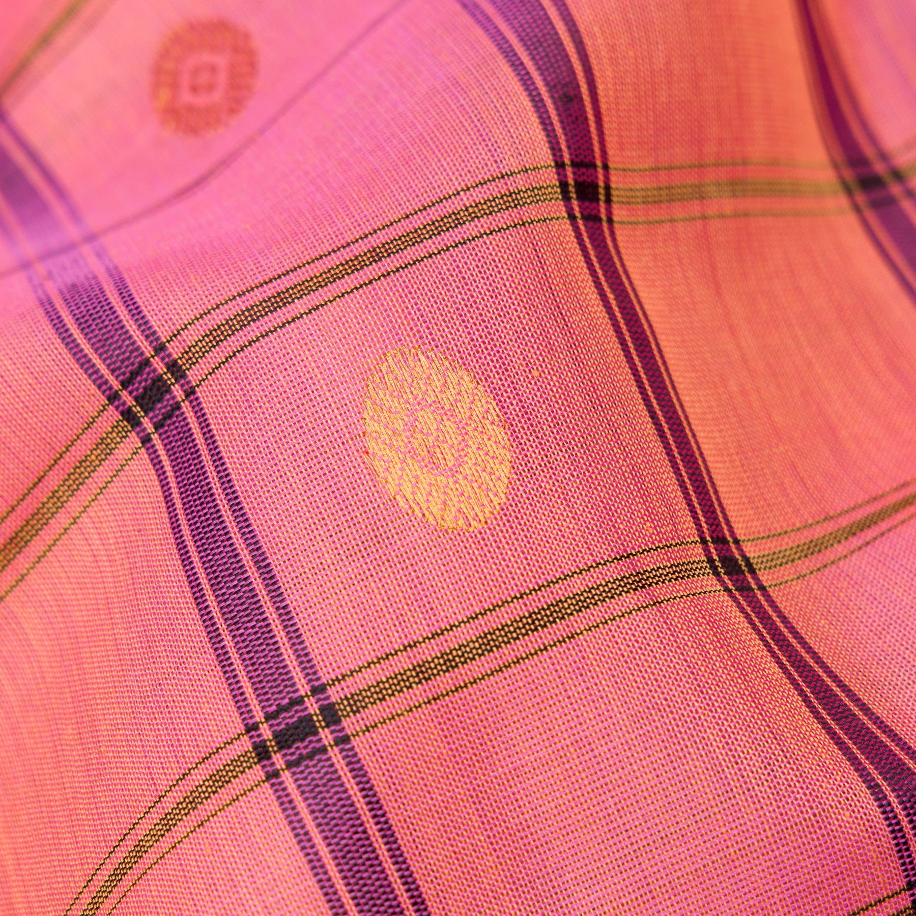 Kanakavalli Gadwal Silk/Cotton Sari 25-616-HS005-06448 - Fabric View