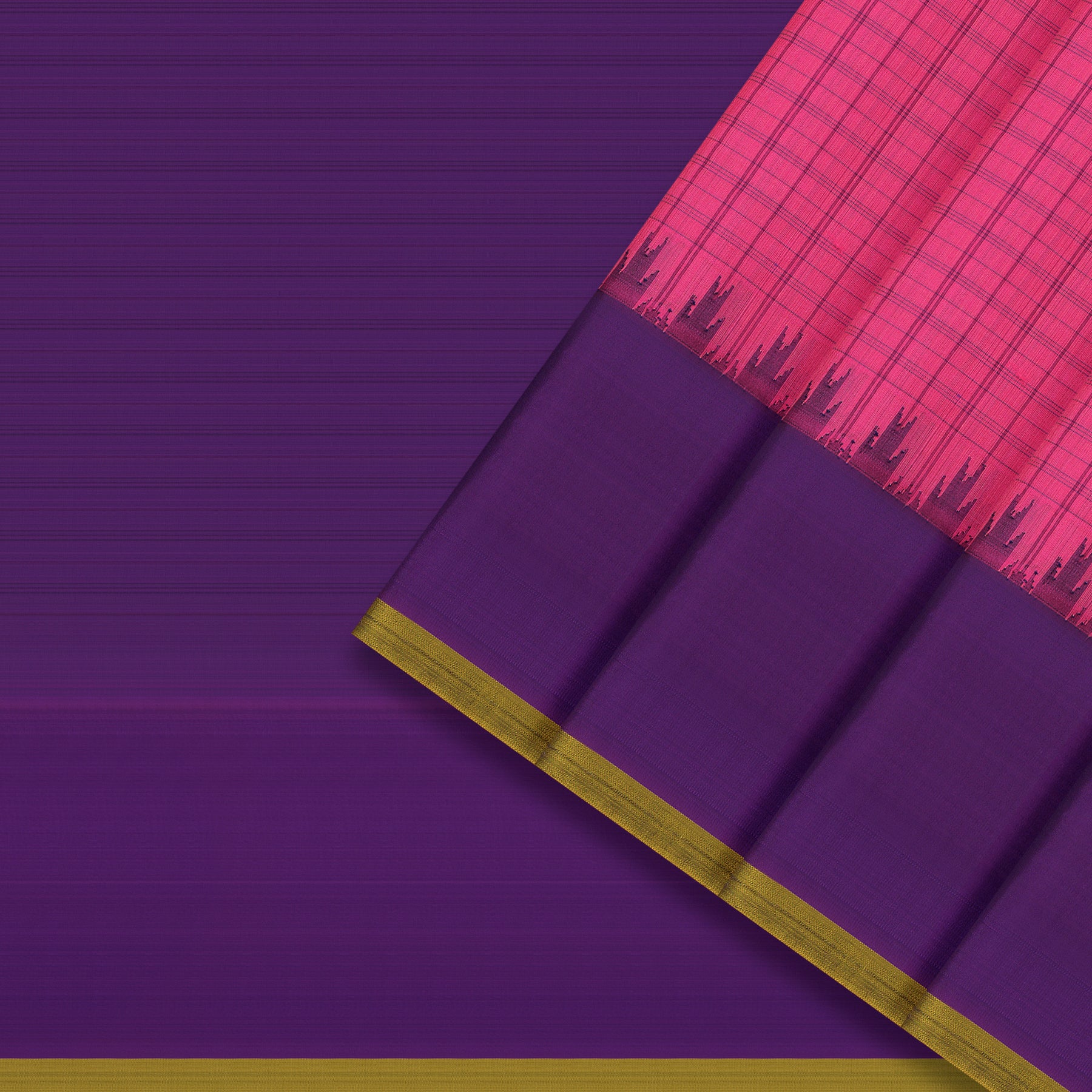 Kanakavalli Gadwal Silk/Cotton Sari 25-616-HS005-06508 - Cover View