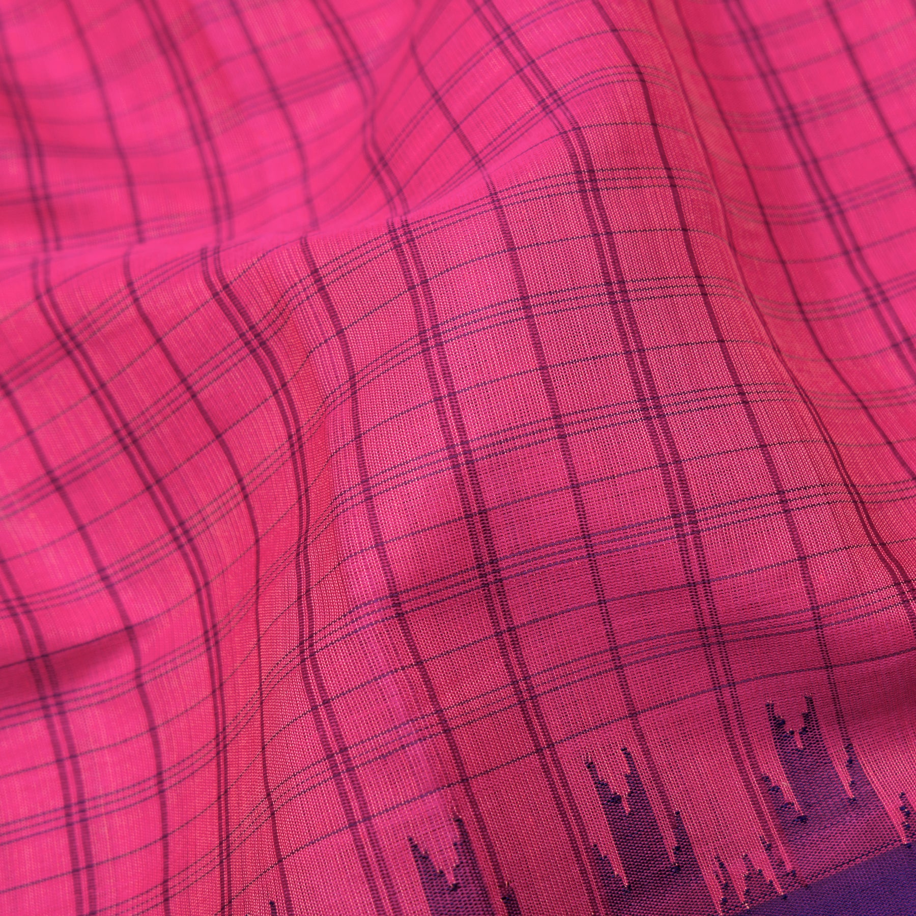 Kanakavalli Gadwal Silk/Cotton Sari 25-616-HS005-06508 - Fabric View