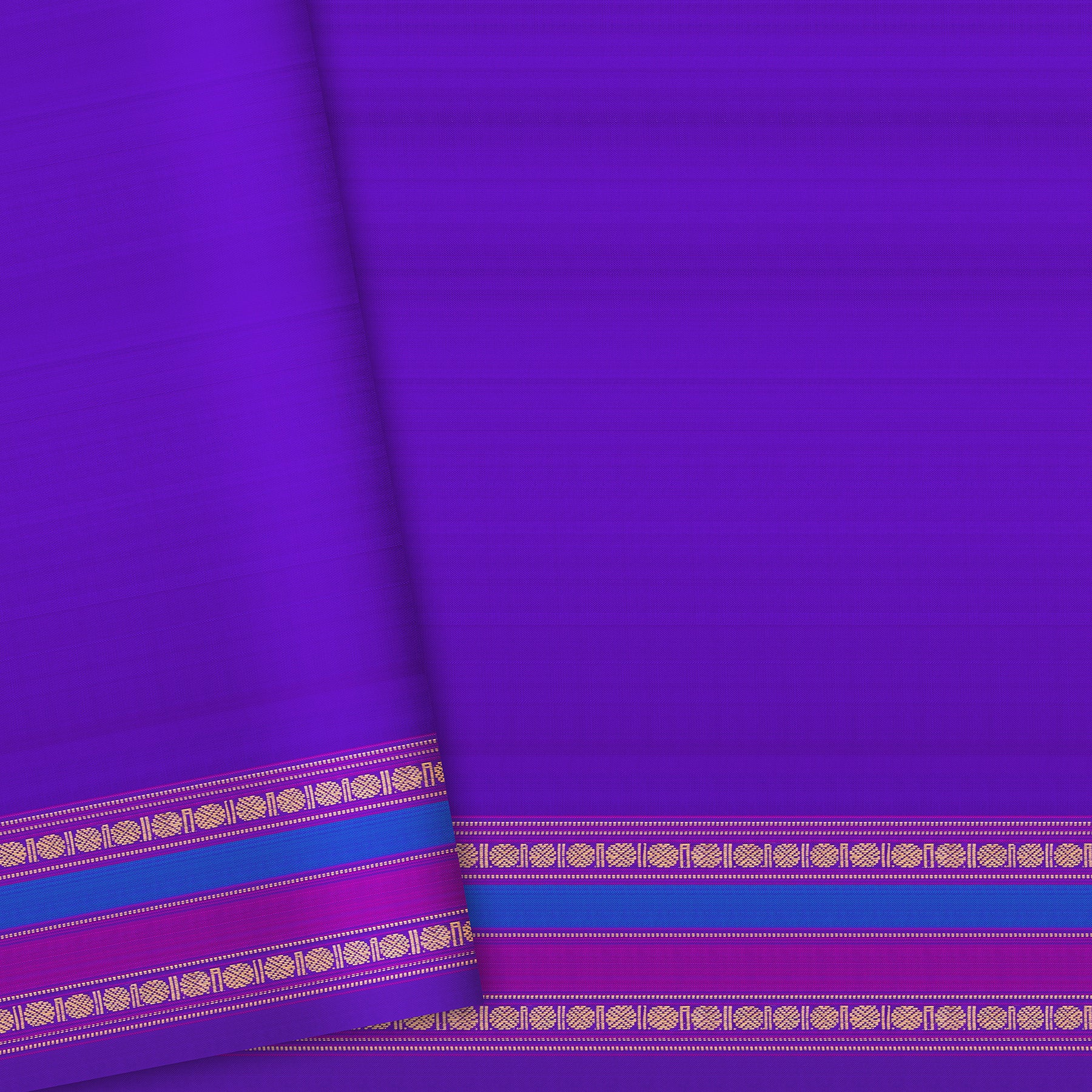 Kanakavalli Gadwal Silk/Cotton Sari 25-616-HS005-08786 - Blouse View