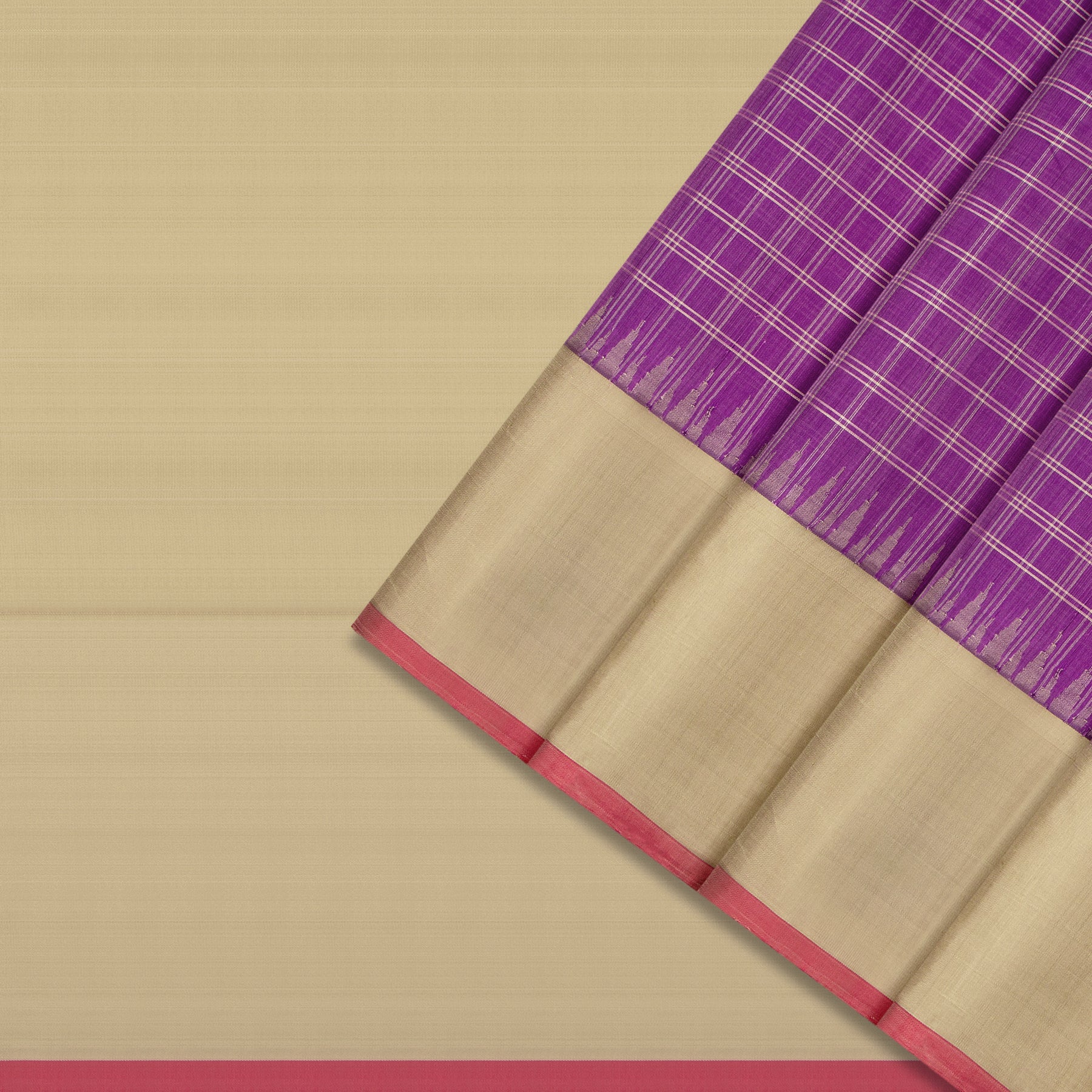 Kanakavalli Gadwal Silk/Cotton Sari 25-616-HS005-10283 - Cover View