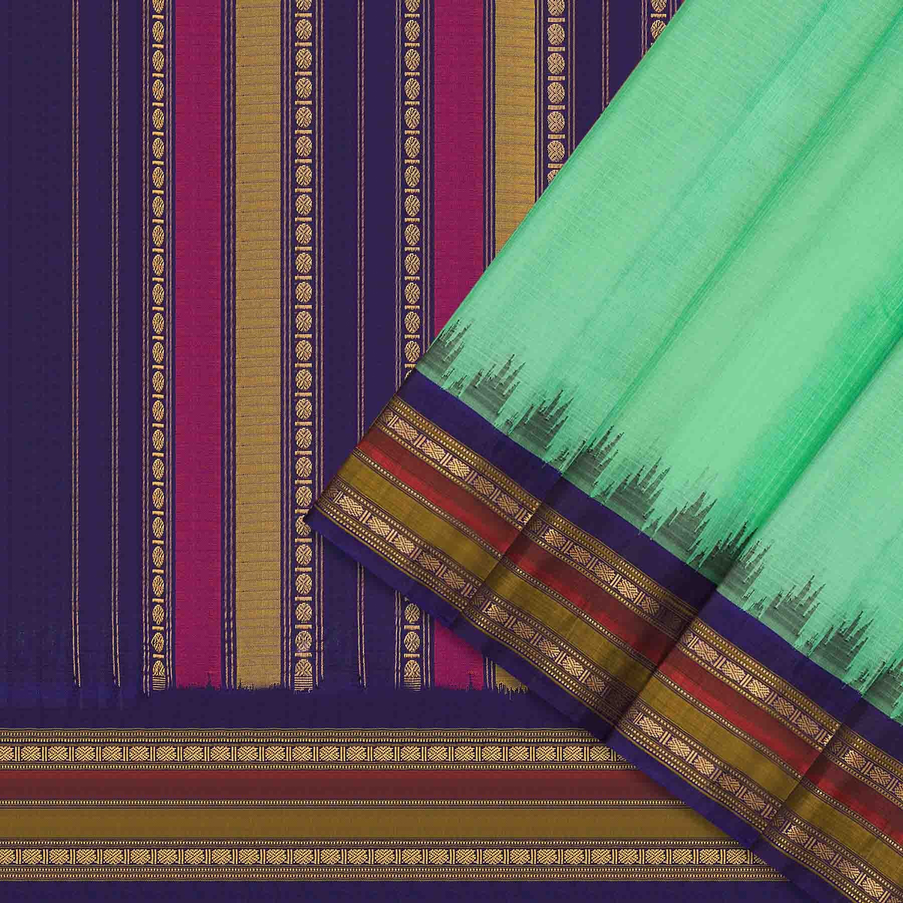Kanakavalli Gadwal Silk/Cotton Sari 25-616-HS005-10492 - Cover View