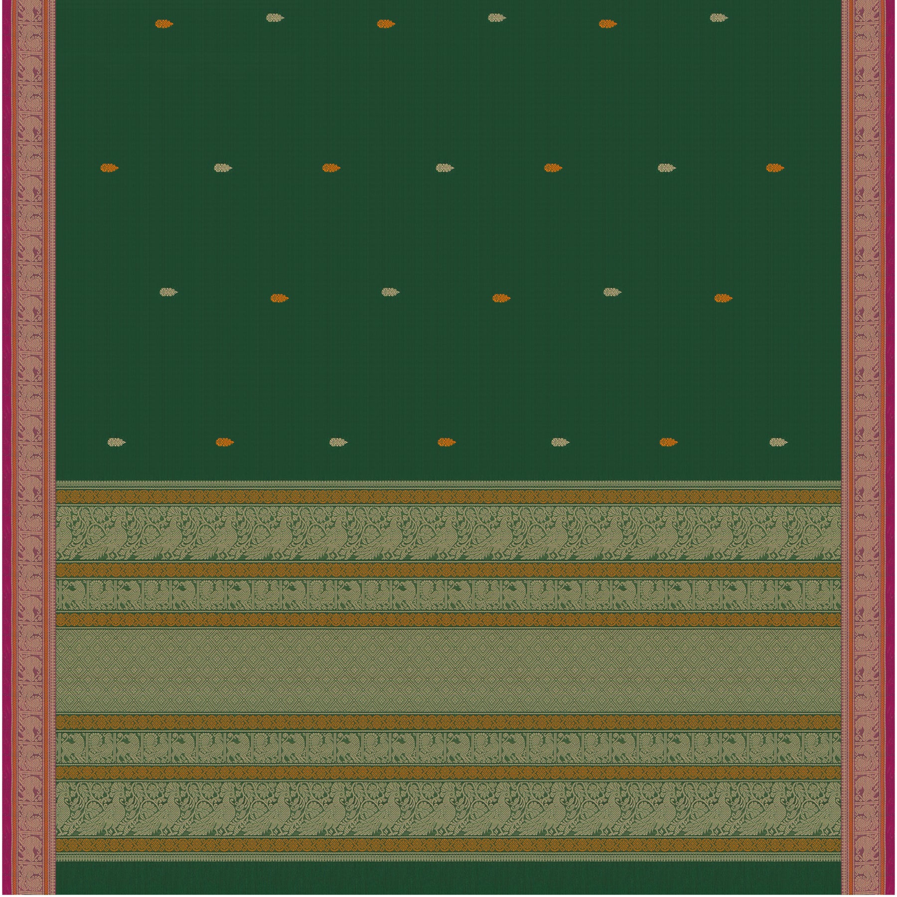 Kanakavalli Kanchi Cotton Sari 25-617-HS003-06591