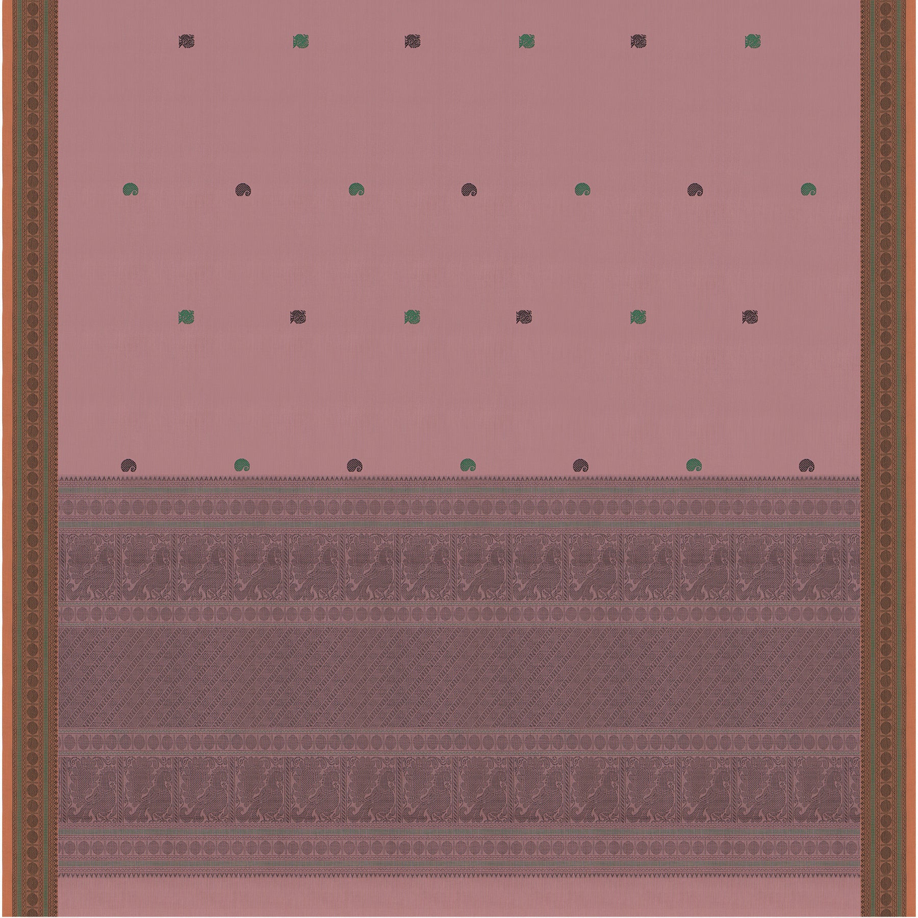 Kanakavalli Kanchi Cotton Sari 25-617-HS003-06592 - Full View