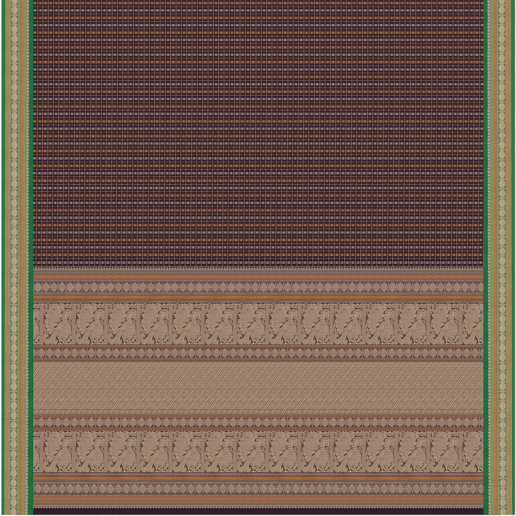 Kanakavalli Kanchi Cotton Sari 25-617-HS003-06617 - Full View