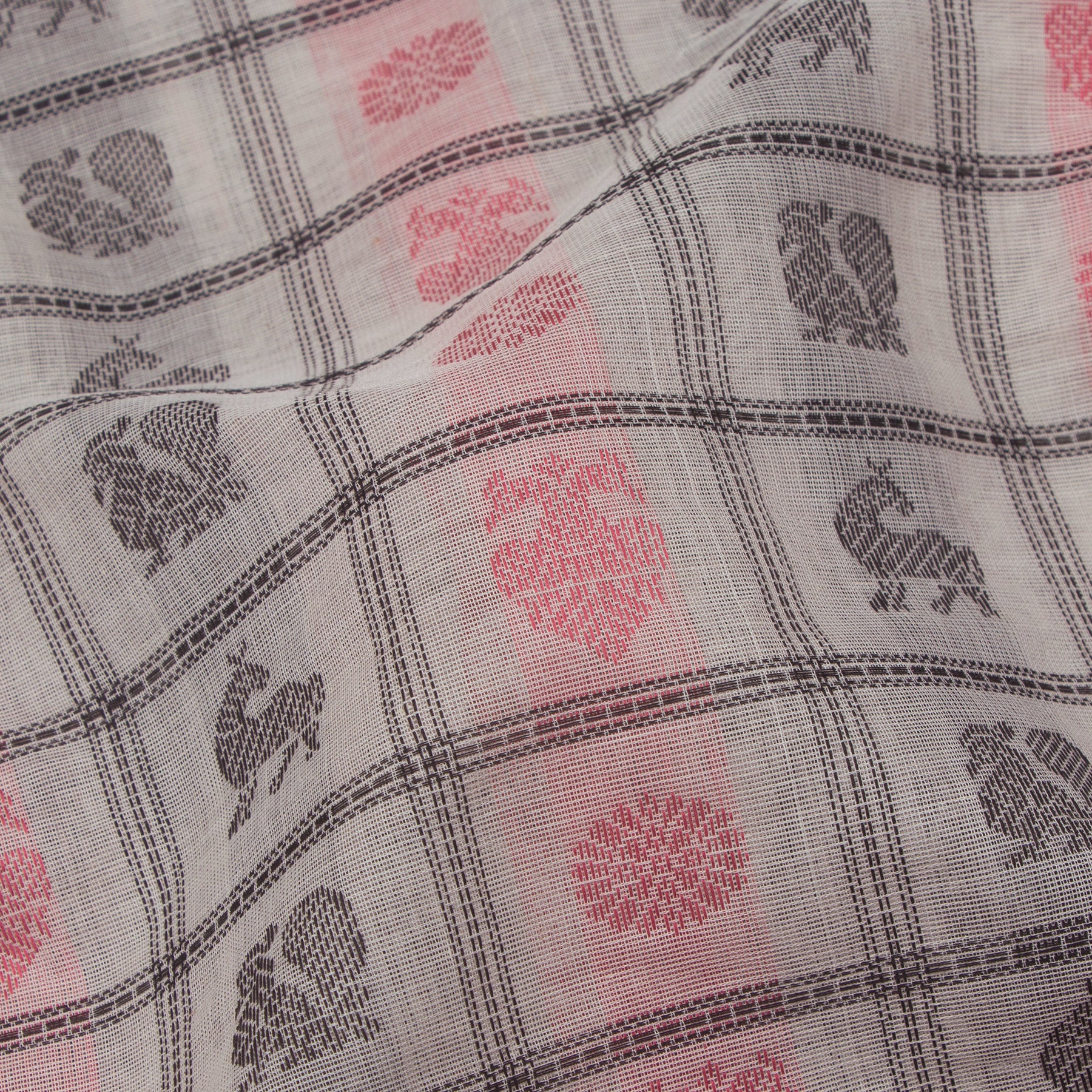 Kanakavalli Kanchi Cotton Sari 25-617-HS003-06629 - Fabric View