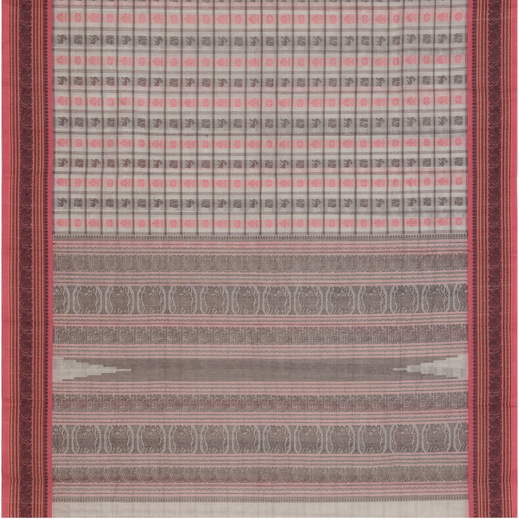 Kanakavalli Kanchi Cotton Sari 25-617-HS003-06629 - Full View