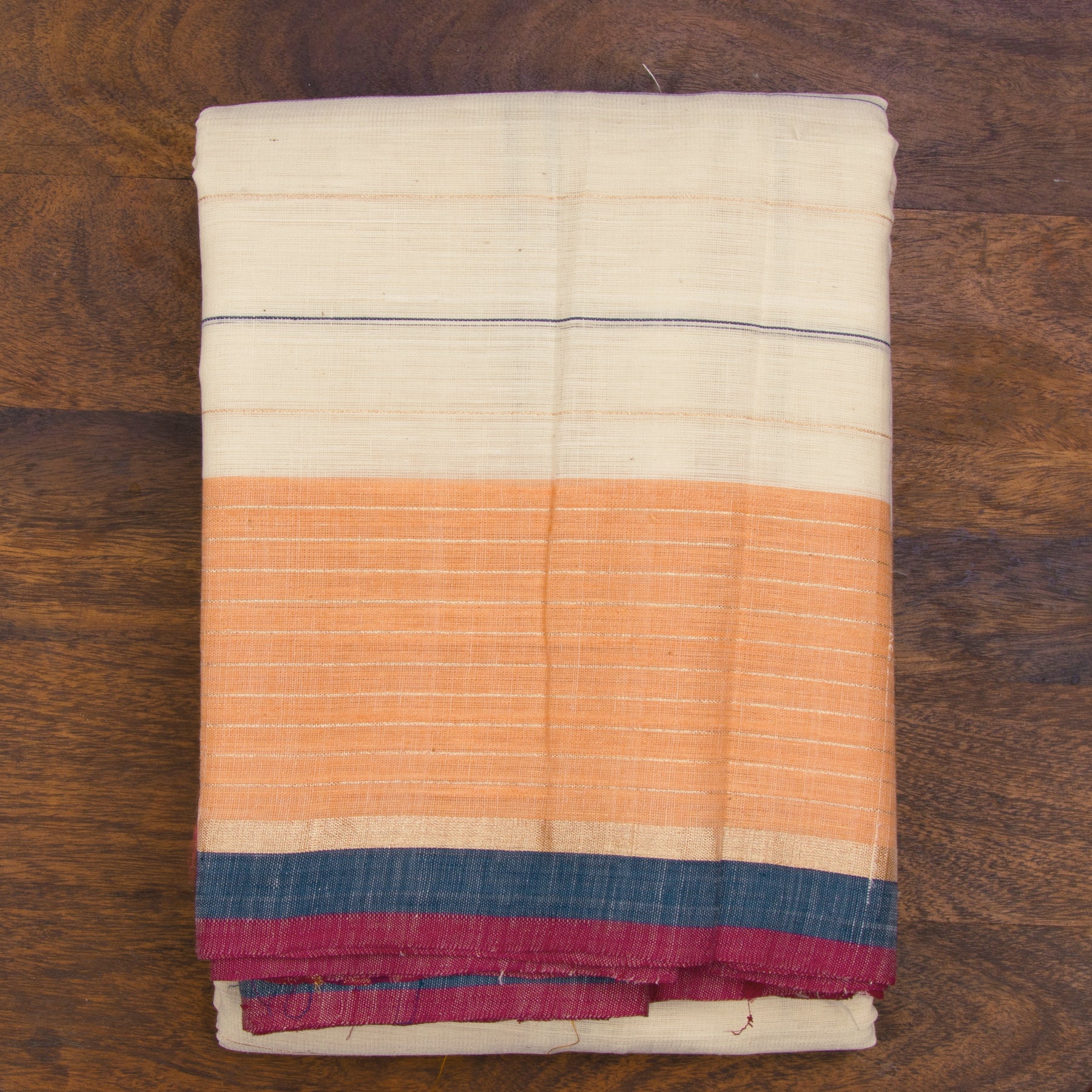 Kanakavalli Khadi Cotton Angavastram CO-ORD 25-618-AF003-08974