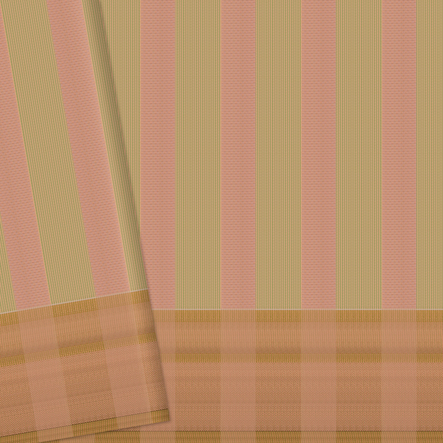 Pradeep Pillai Silk/Cotton Sari 26-008-HS005-00008 - Blouse View