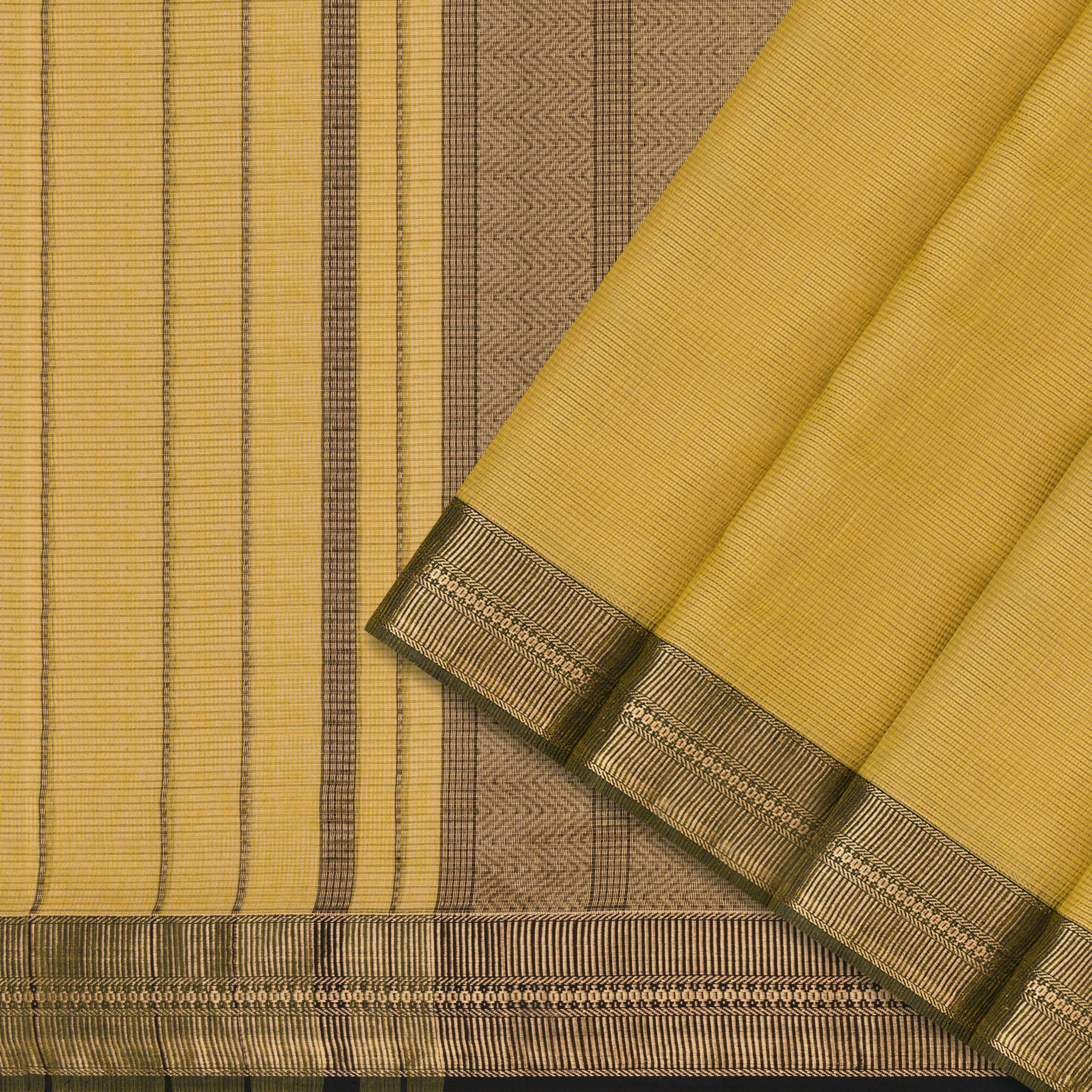 Pradeep Pillai Silk/Cotton Sari 26-008-HS005-00025 - Cover View