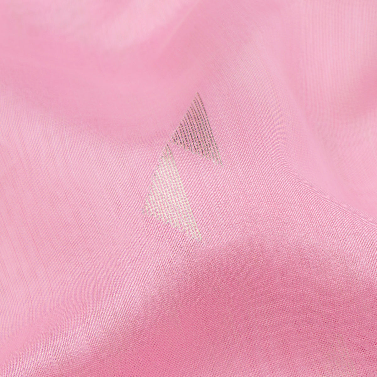 Pradeep Pillai Chanderi Silk/Cotton Sari 26-008-HS005-00081 - Fabric View