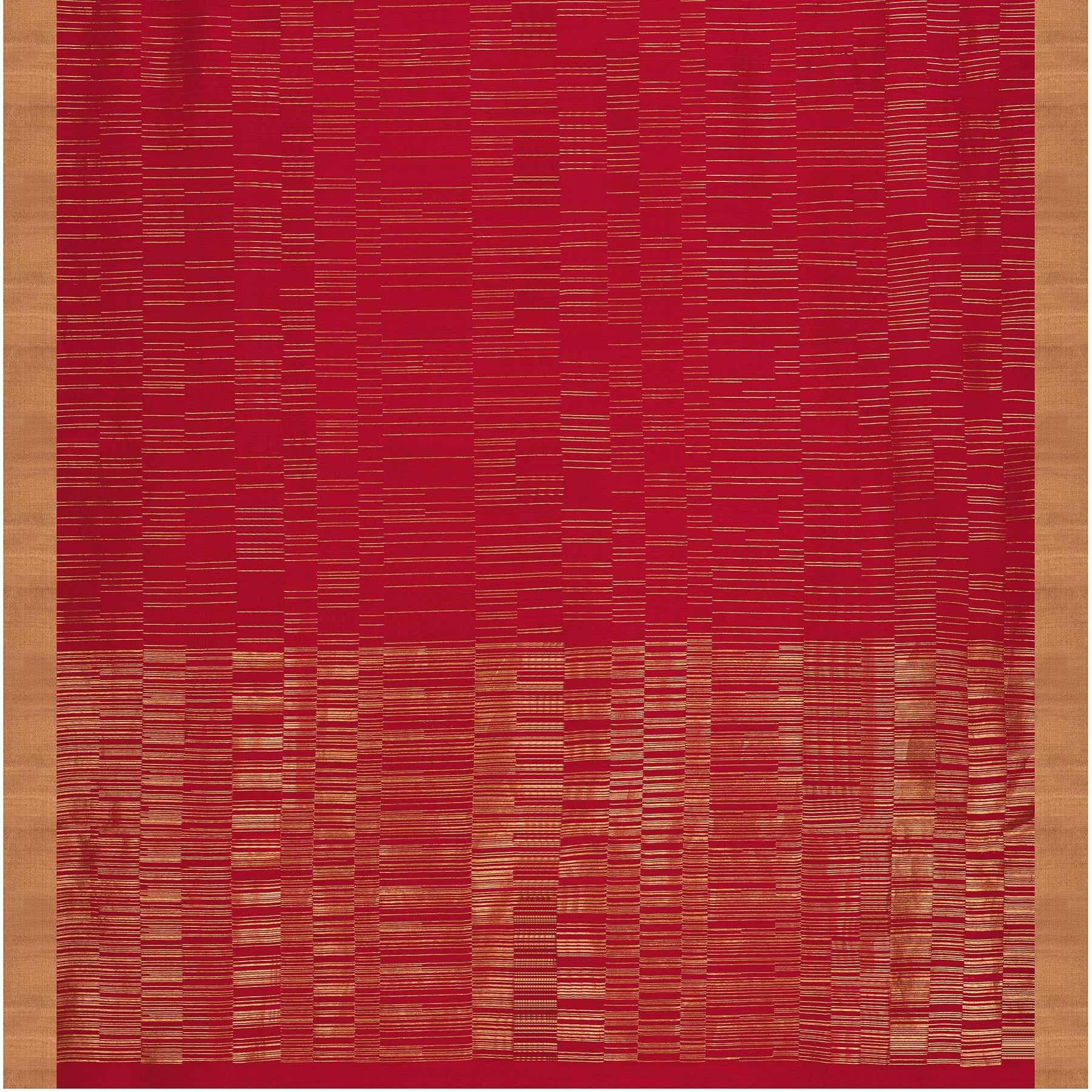 Pradeep Pillai Chanderi Silk/Cotton Sari 26-008-HS005-00091 - Full View