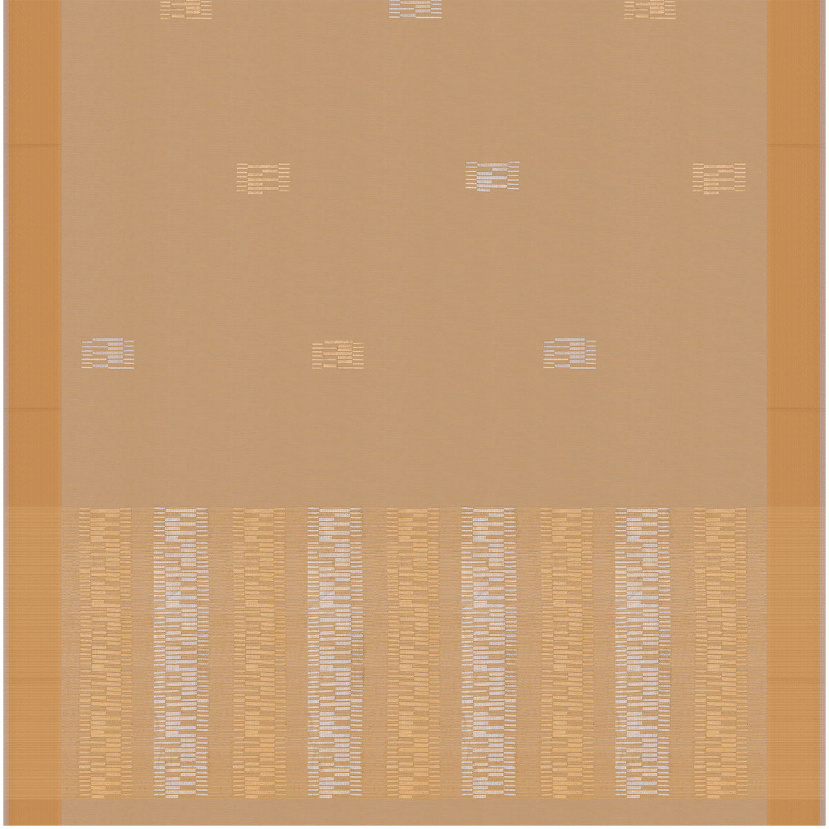 Pradeep Pillai Chanderi Silk/Cotton Sari 26-008-HS005-00149 - Full View