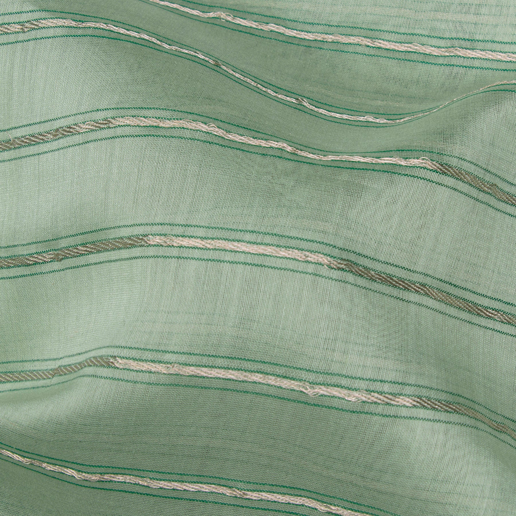 Pradeep Pillai Chanderi Silk/Cotton Sari 26-008-HS005-00162 - Fabric View