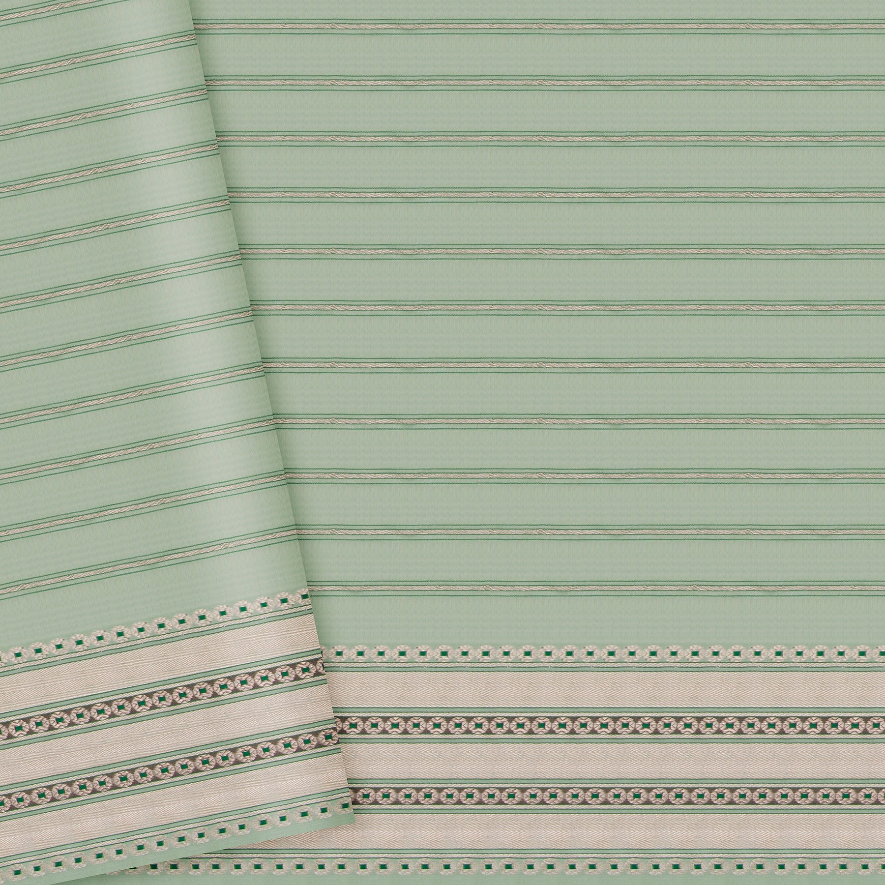 Pradeep Pillai Chanderi Silk/Cotton Sari 26-008-HS005-00162 - Blouse View