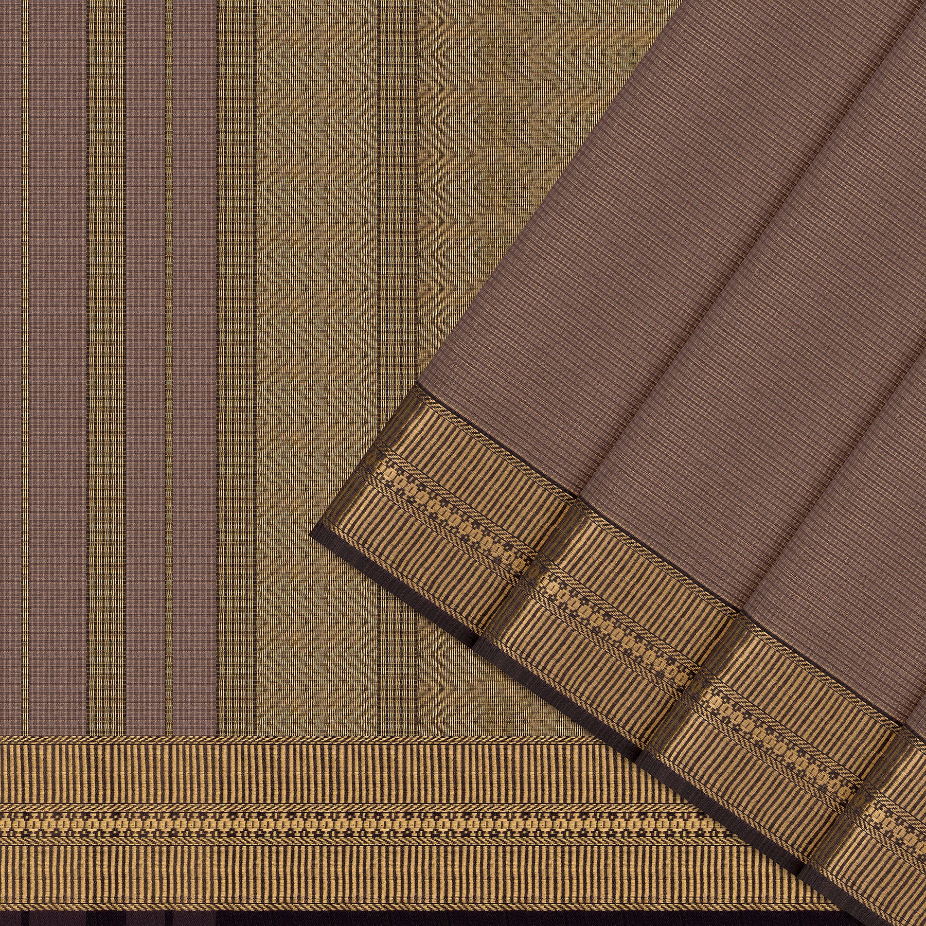 Pradeep Pillai Silk/Cotton Sari 26-008-HS005-00238 - Cover View