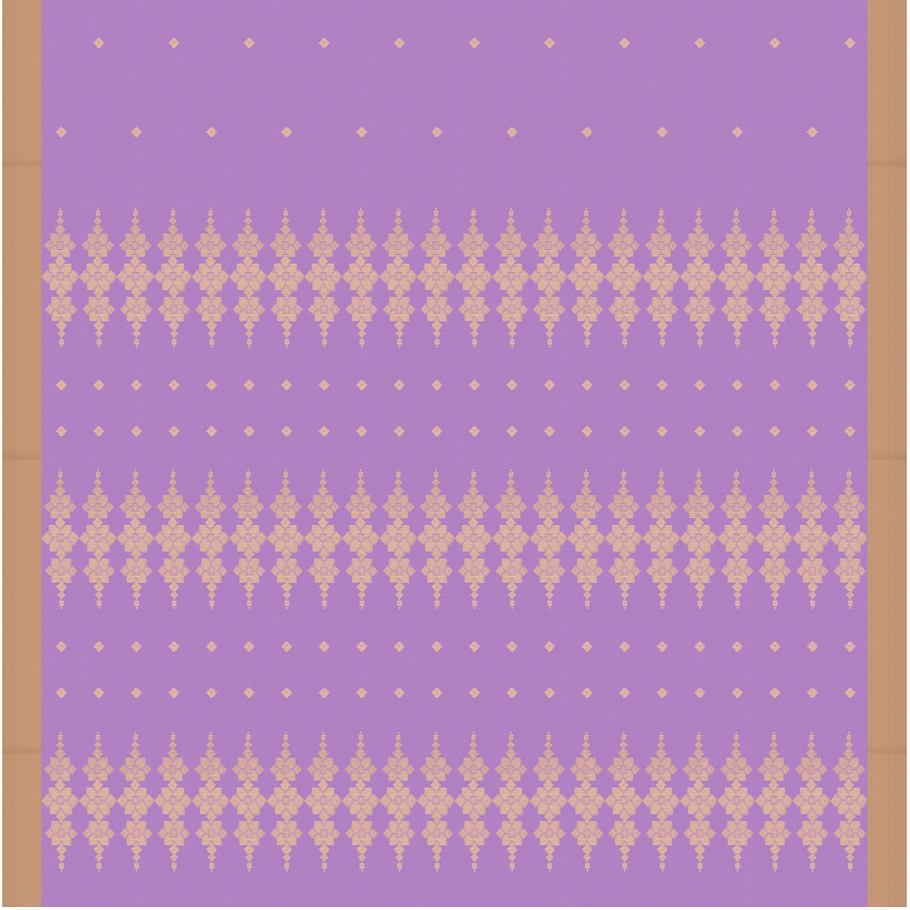 Pradeep Pillai Chanderi Silk/Cotton Sari 26-008-HS005-00304 - Full View