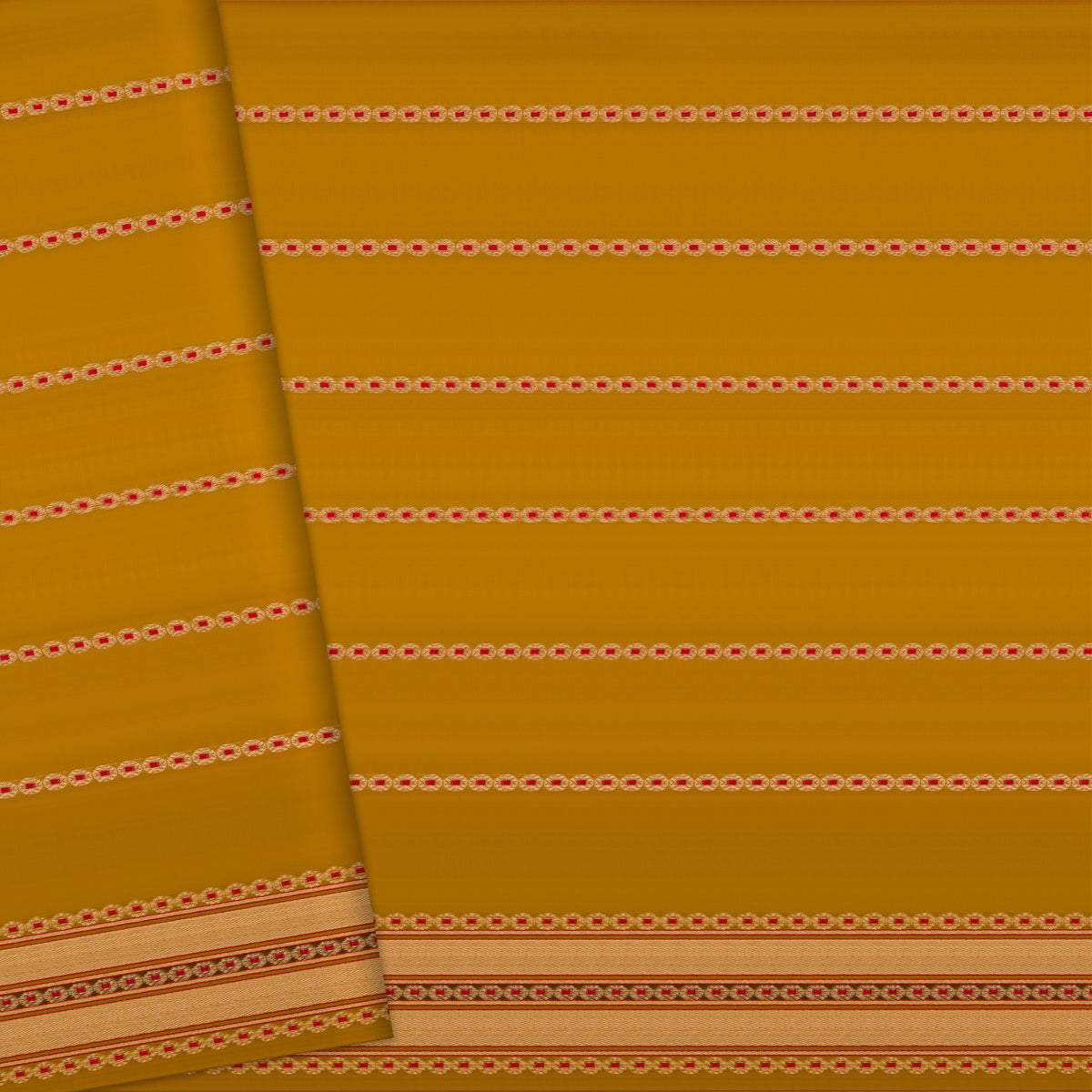 Pradeep Pillai Chanderi Silk/Cotton Sari 26-008-HS005-00310 - Blouse View
