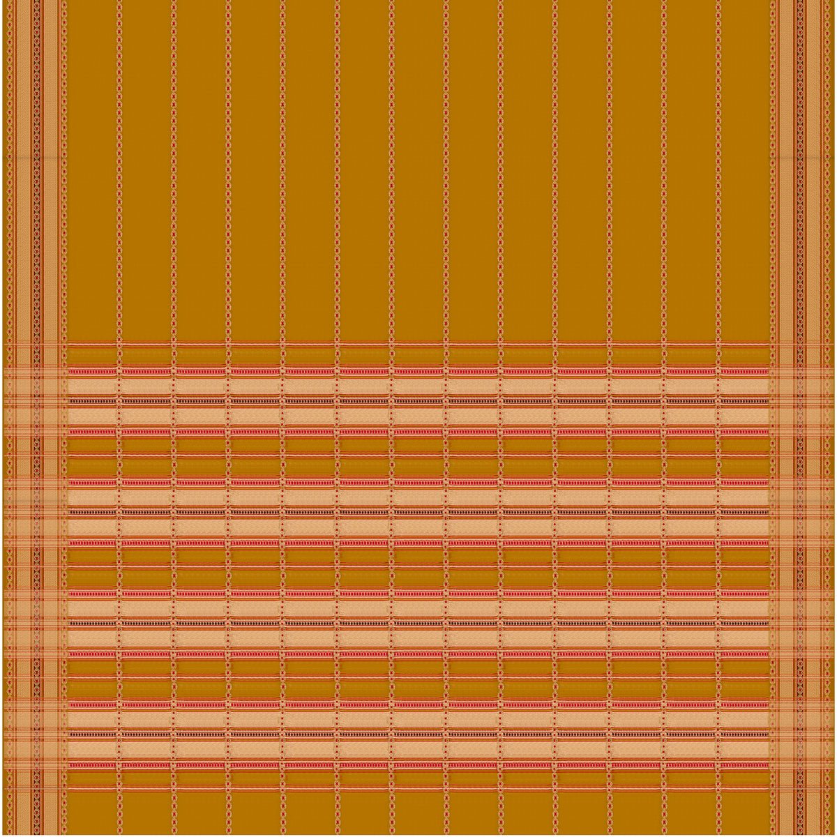 Pradeep Pillai Chanderi Silk/Cotton Sari 26-008-HS005-00310 - Full View
