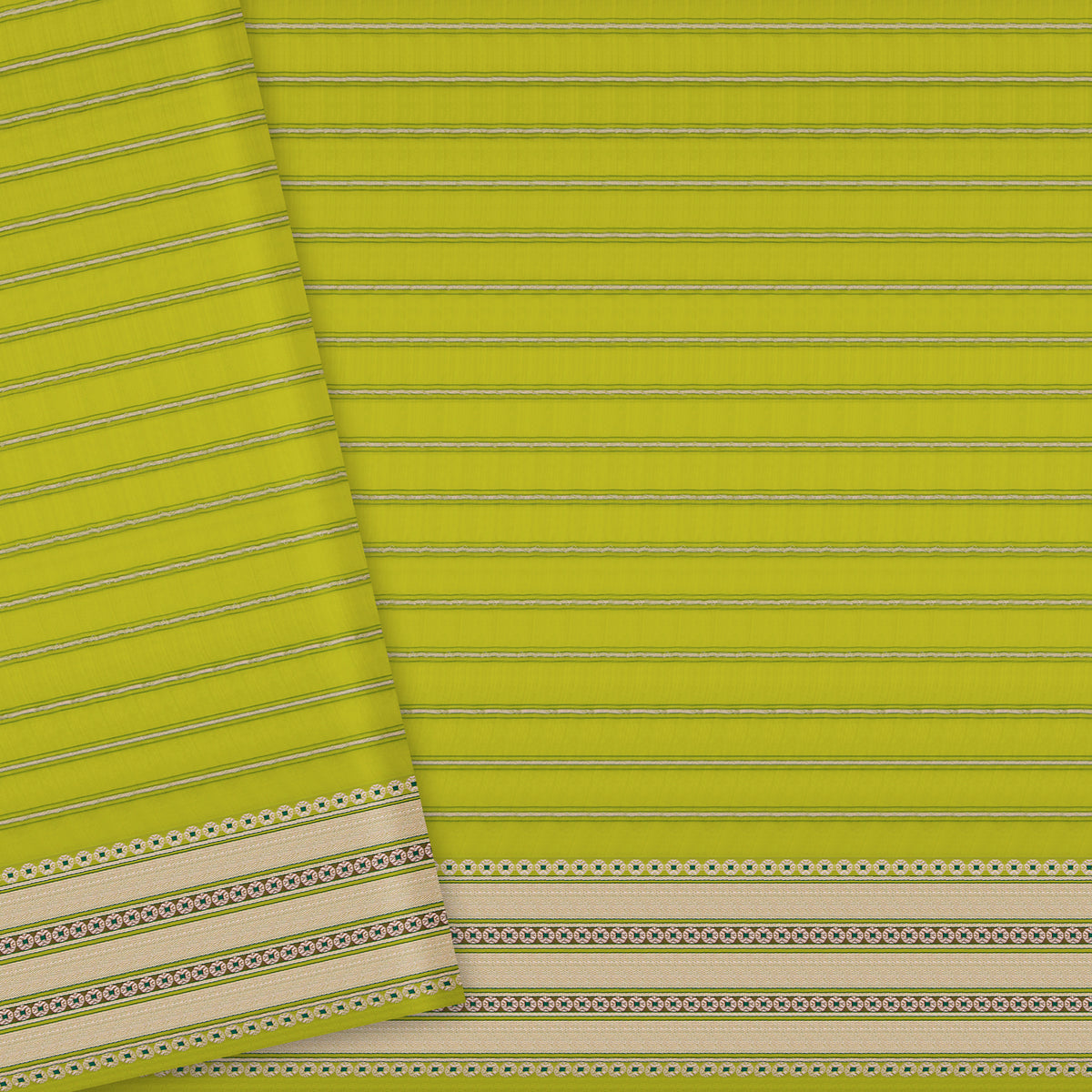 Pradeep Pillai Chanderi Silk/Cotton Sari 26-008-HS005-00313 - Blouse View