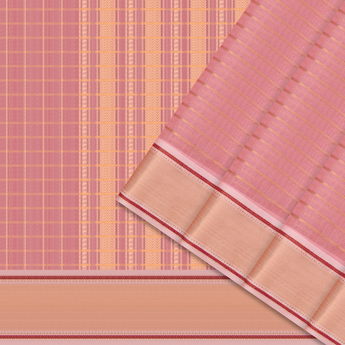 Pradeep Pillai Silk/Cotton Sari 26-008-HS005-00324 - Cover View