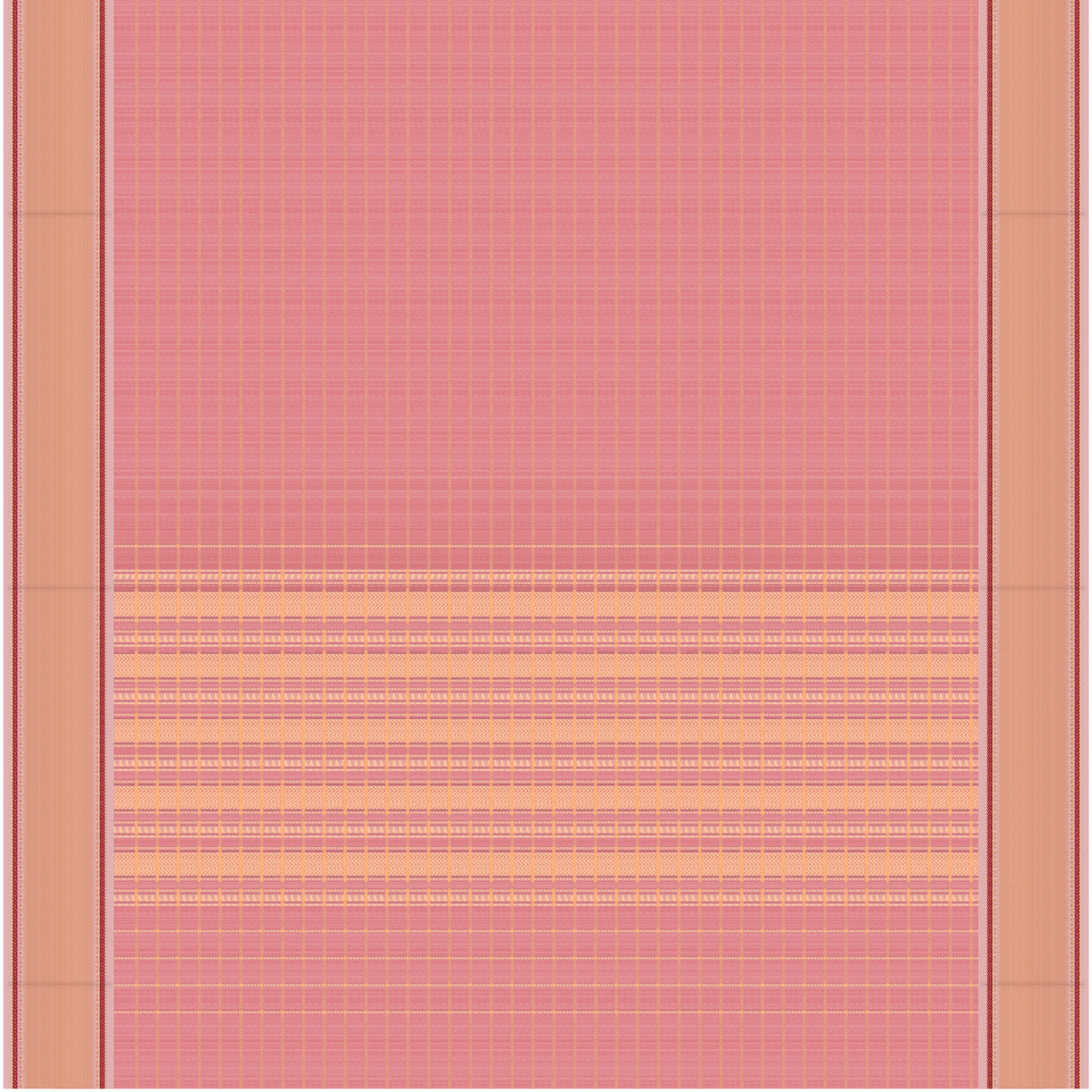 Pradeep Pillai Silk/Cotton Sari 26-008-HS005-00324 - Full View