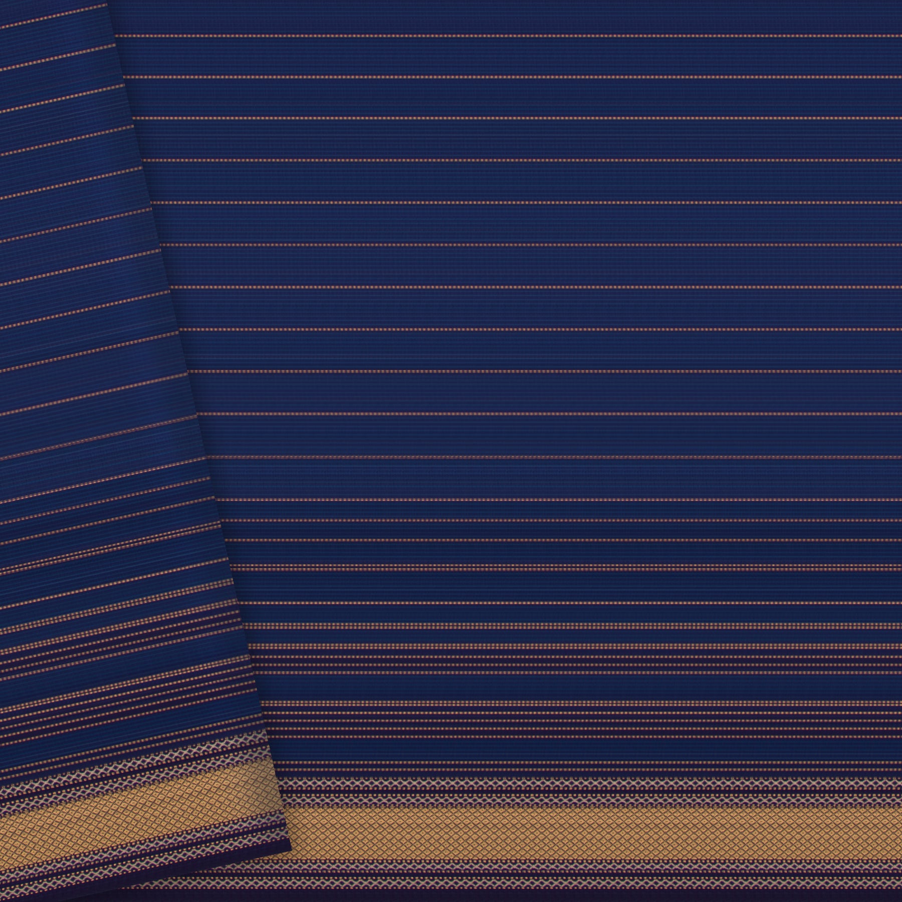 Pradeep Pillai Silk/Cotton Sari 26-008-HS005-00331 - Blouse View