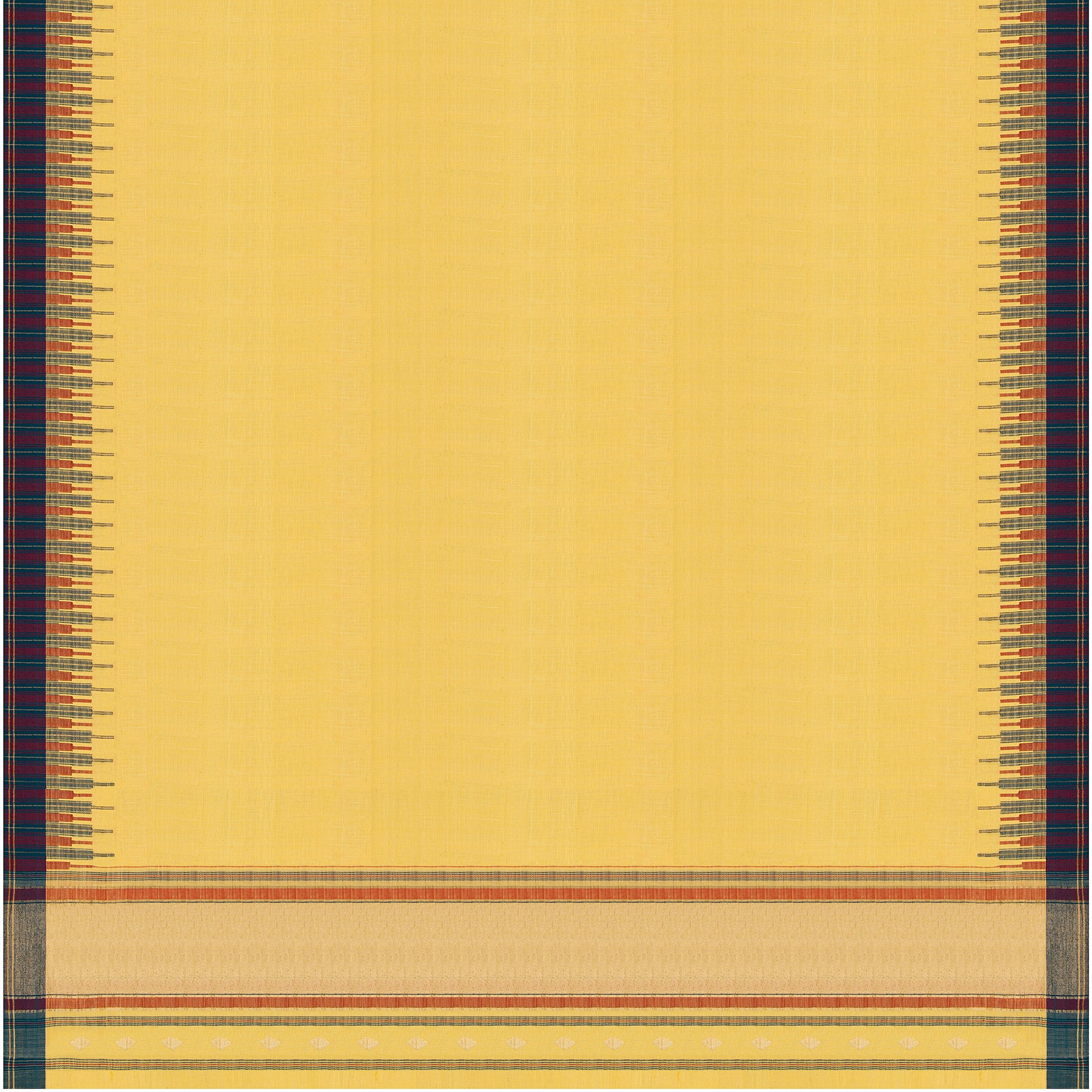 Taan Baan Cotton Sari 26-013-HS003-00012 - Full View