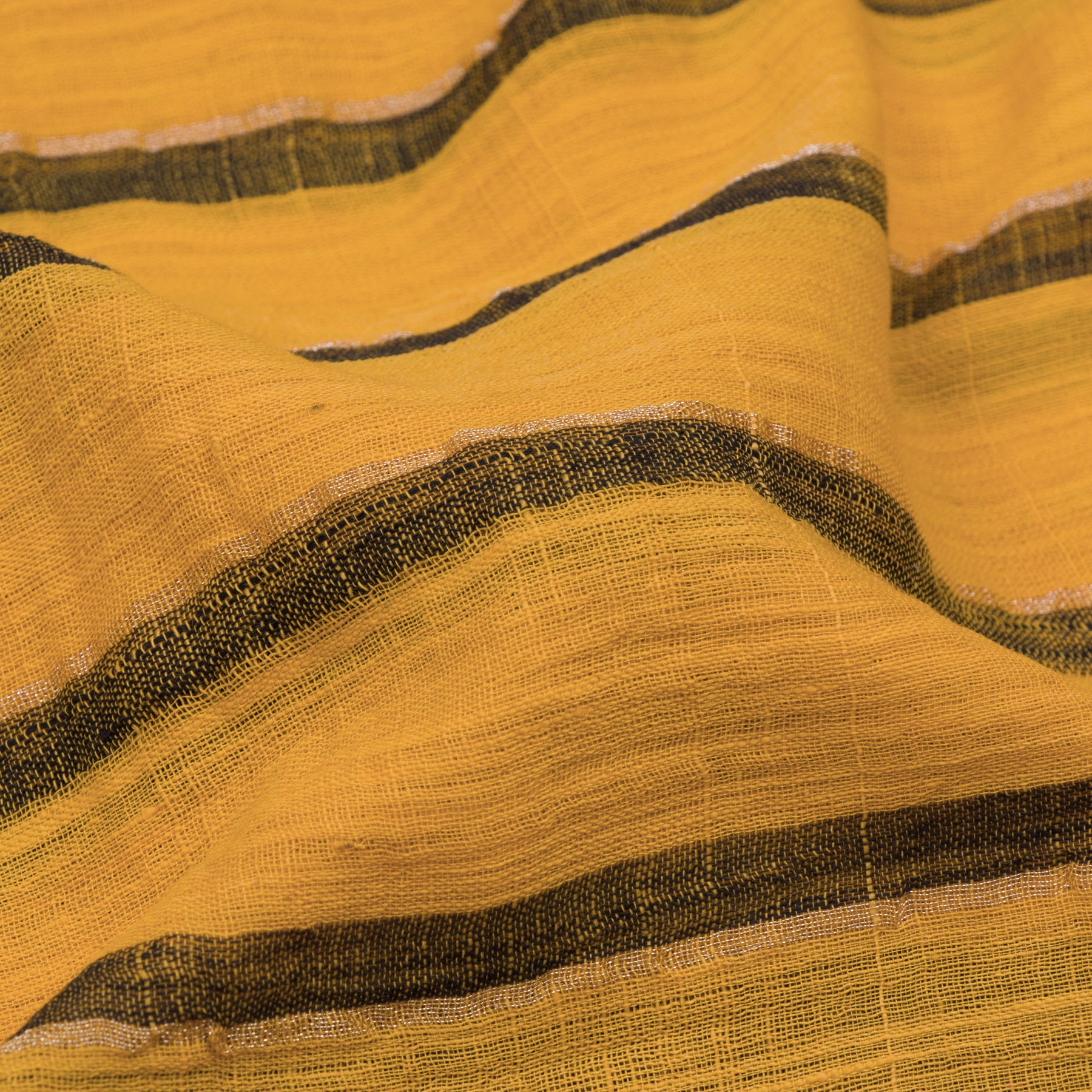 Taan Baan Cotton Sari 26-013-HS003-00014 - Fabric View