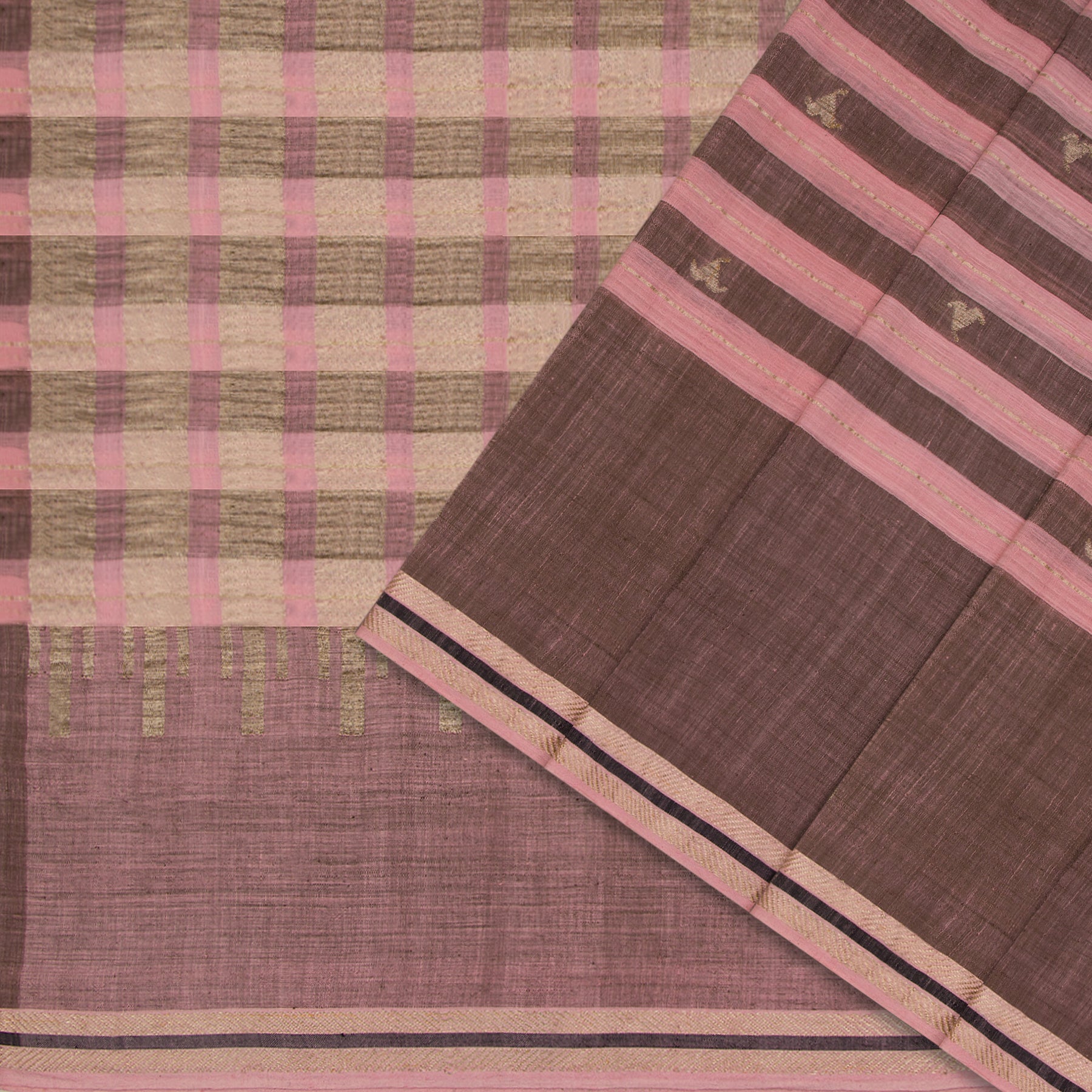 Taan Baan Cotton Sari 26-013-HS003-00019 - Cover View