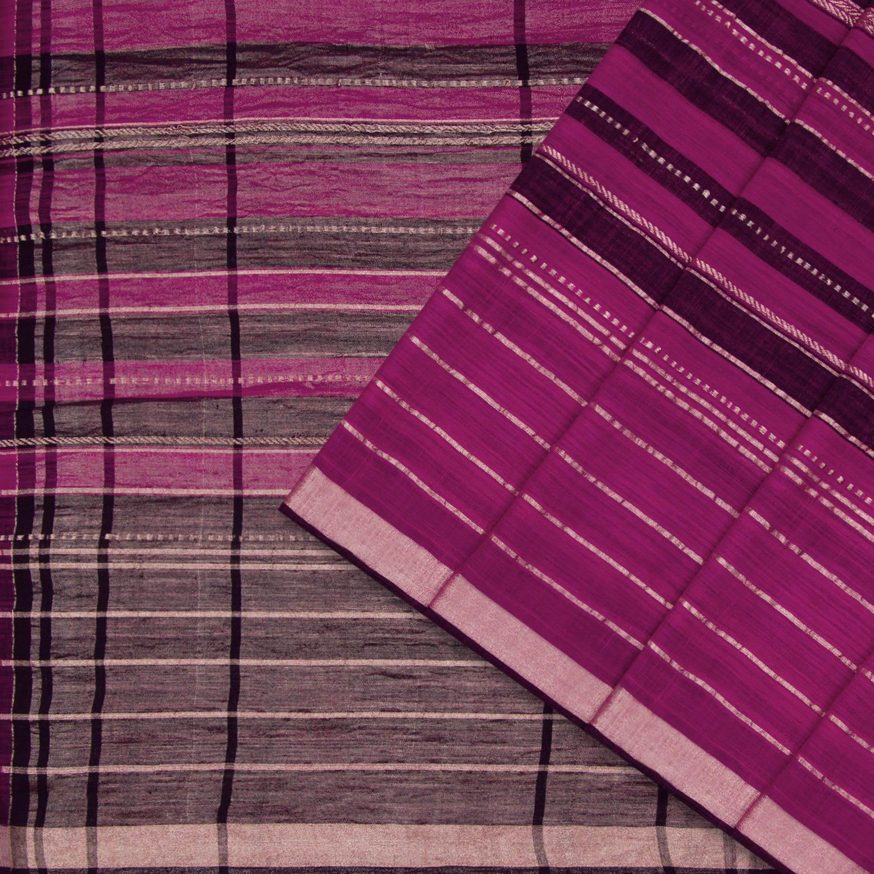 Taan Baan Cotton Sari 26-013-HS003-00022 - Cover iew