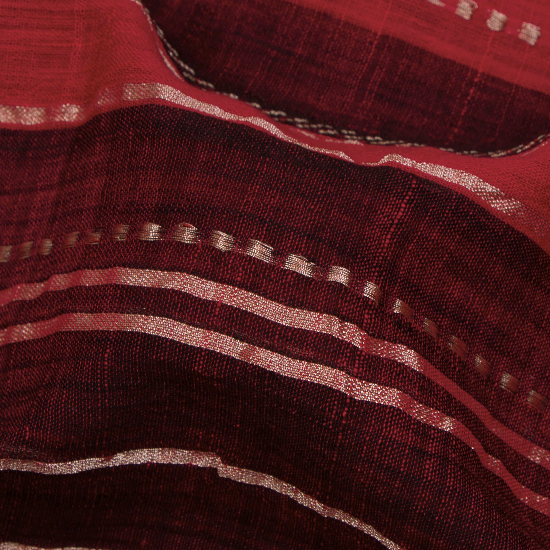 Taan Baan Cotton Sari 26-013-HS003-00023 - Fabric View