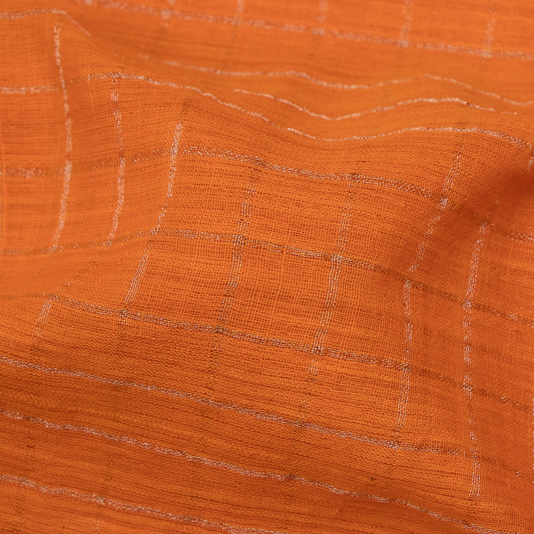 Taan Baan Cotton Sari 26-013-HS003-00025 - Fabric View