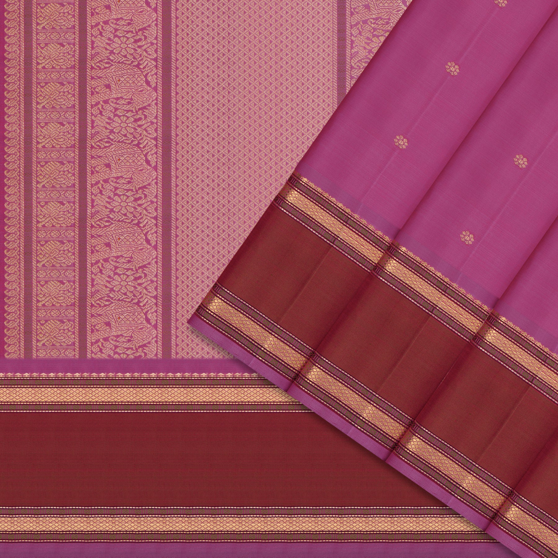 Kanakavalli Kanjivaram Silk Sari 26-040-HS001-00837 - Cover View