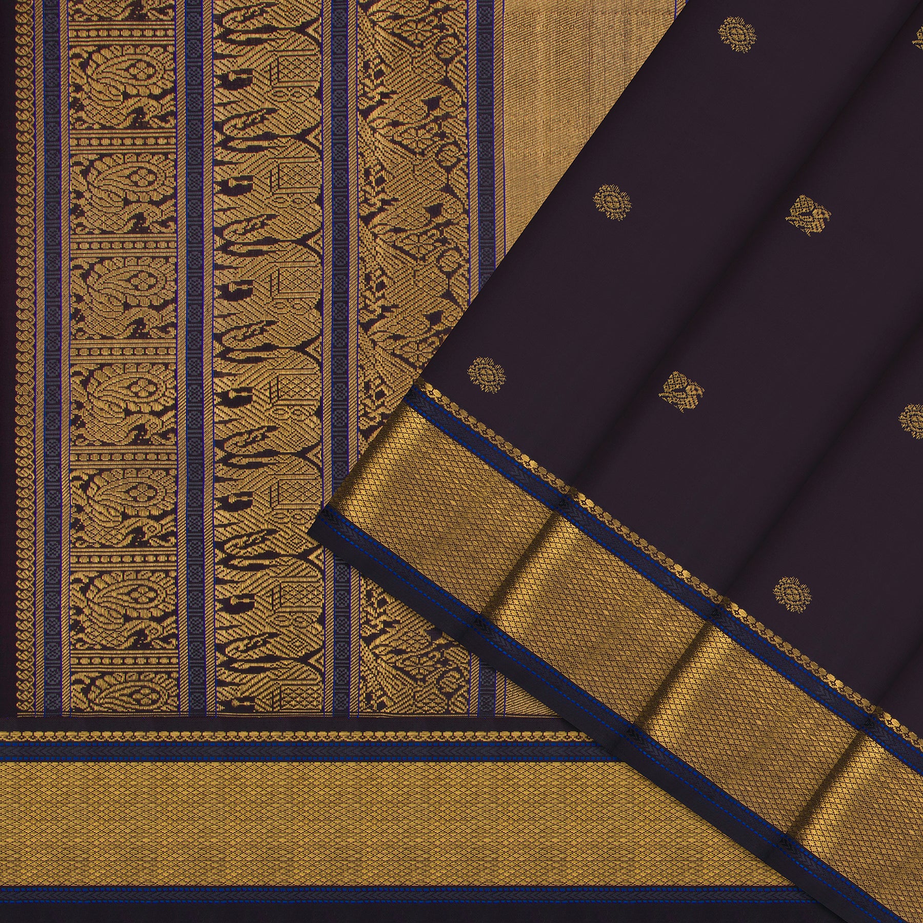 Kanakavalli Kanjivaram Silk Sari 26-040-HS001-01834 - Cover View