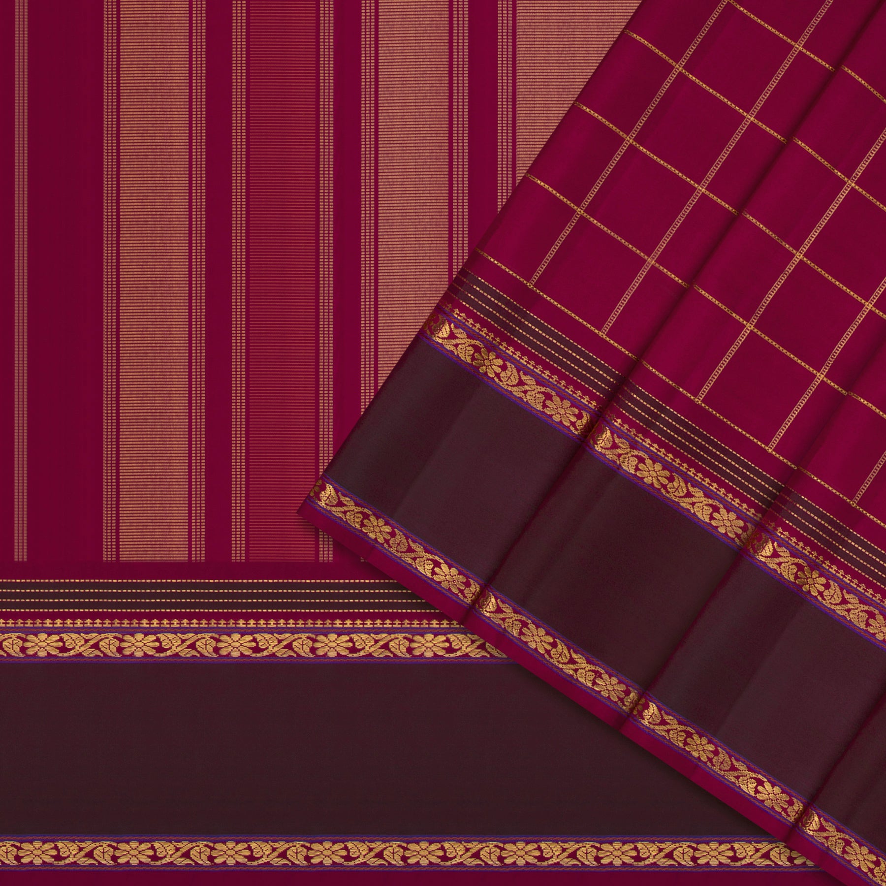 Kanakavalli Kanjivaram Silk Sari 26-040-HS001-02908 - Cover View