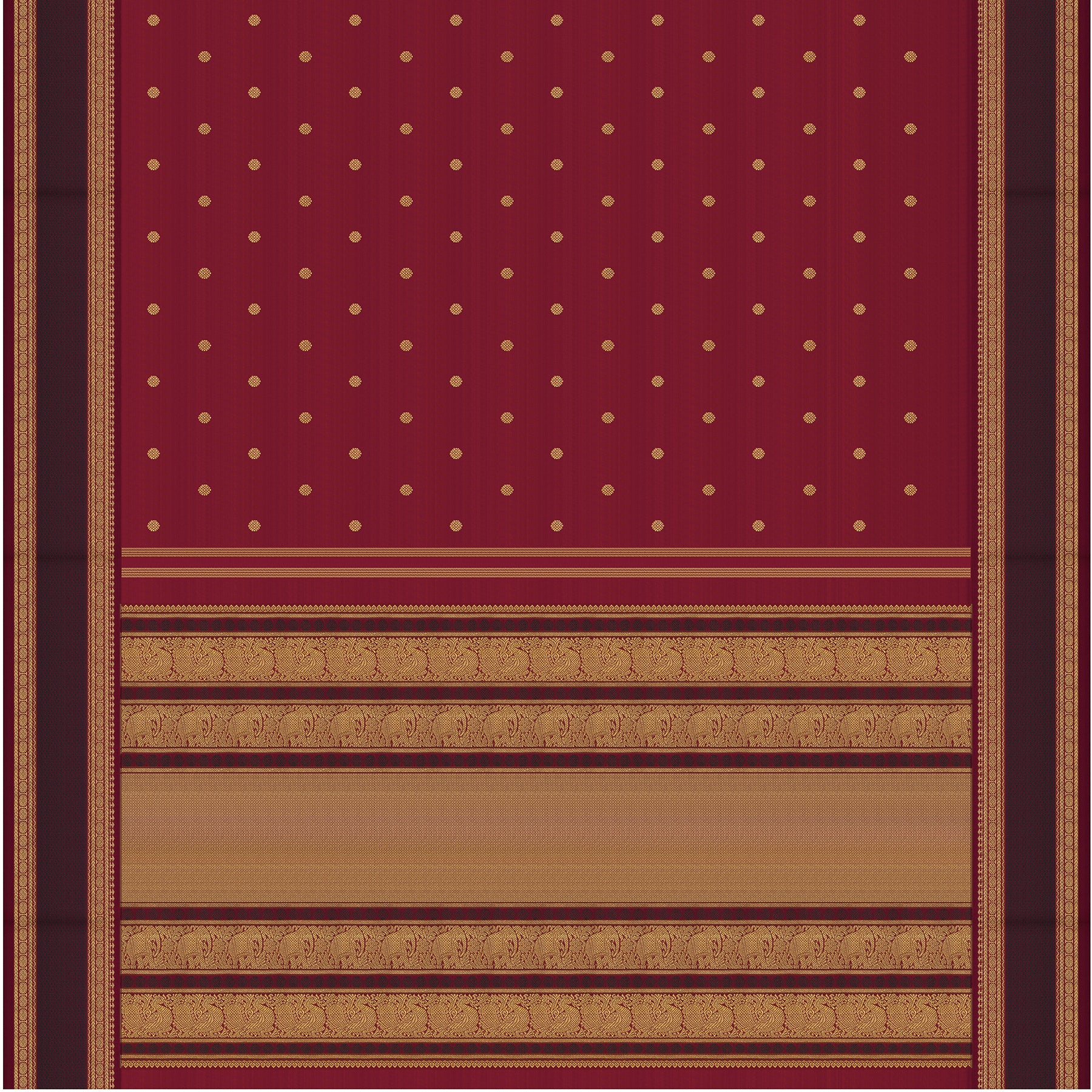 Kanakavalli Kanjivaram Silk Sari 26-040-HS001-02909 - Full View