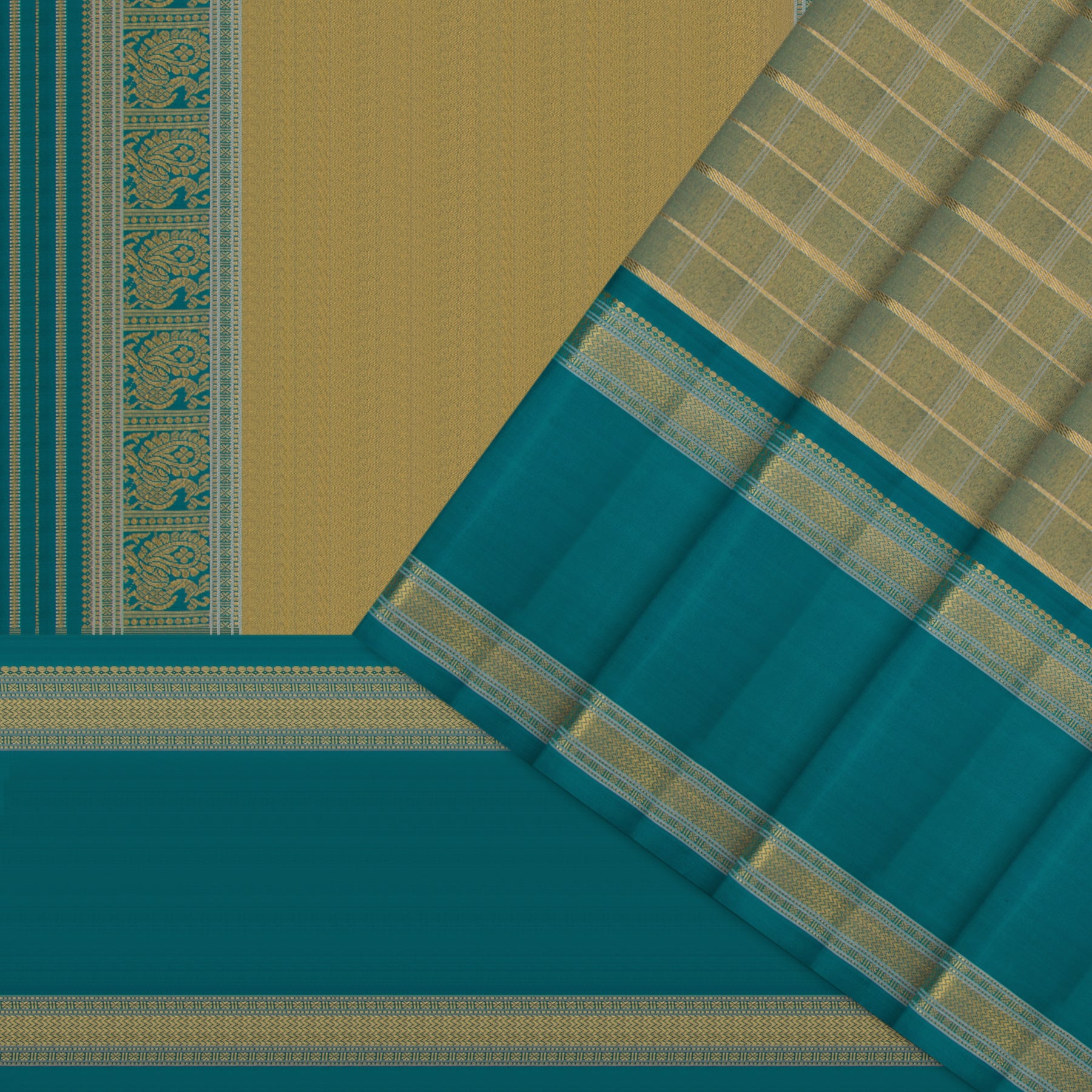Kanakavalli Kanjivaram Silk Sari 26-040-HS001-03691 - Cover View