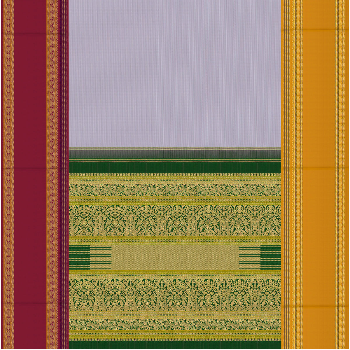 Kanakavalli Kanjivaram Silk Sari 26-040-HS001-04015 - Full View