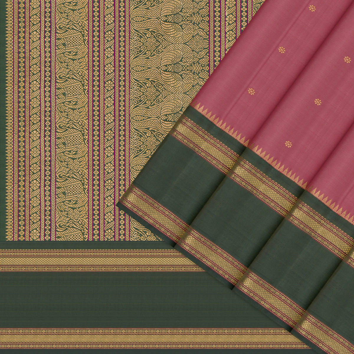 Kanakavalli Kanjivaram Silk Sari 26-040-HS001-04680 - Cover View