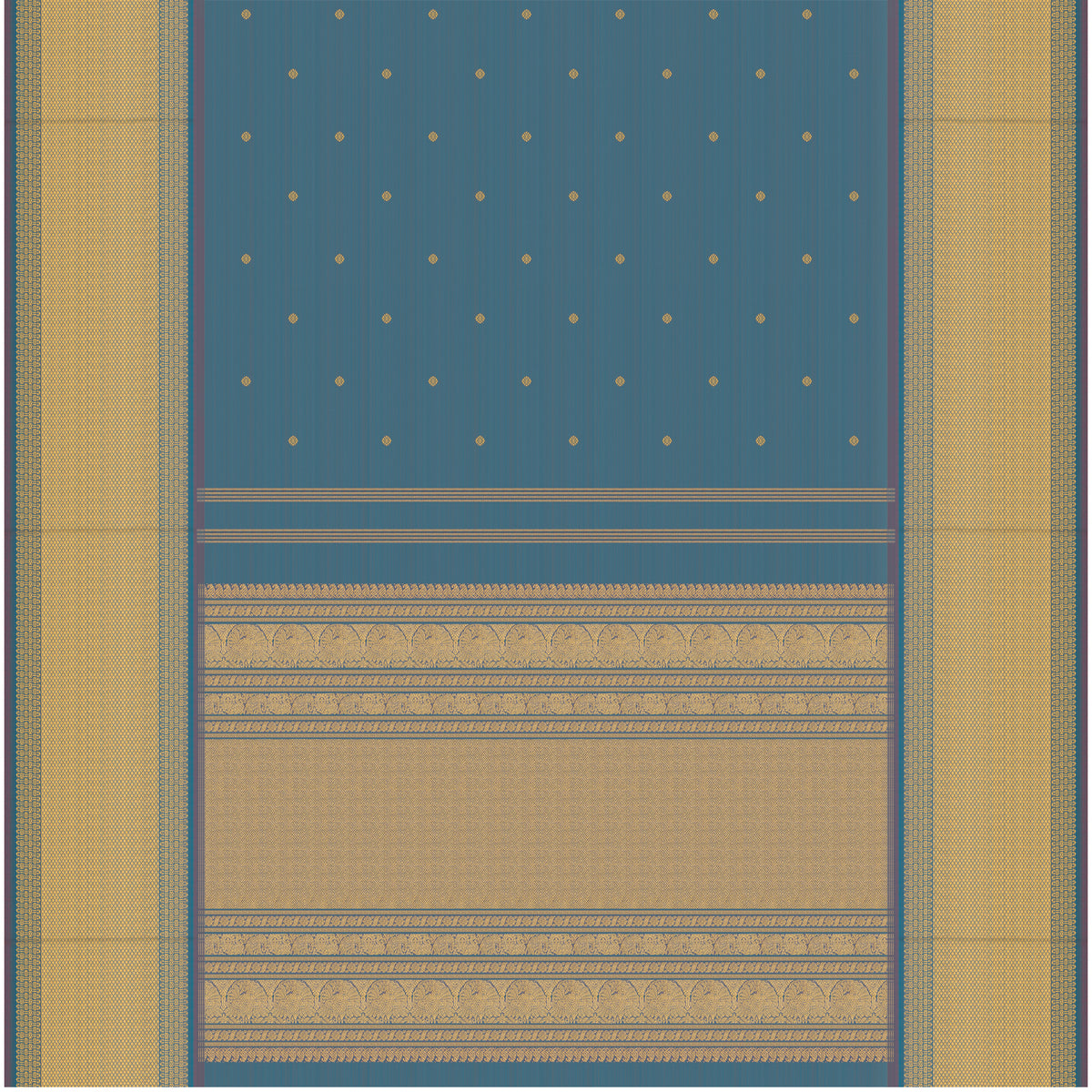 Kanakavalli Kanjivaram Silk Sari 26-040-HS001-04699 - Full View