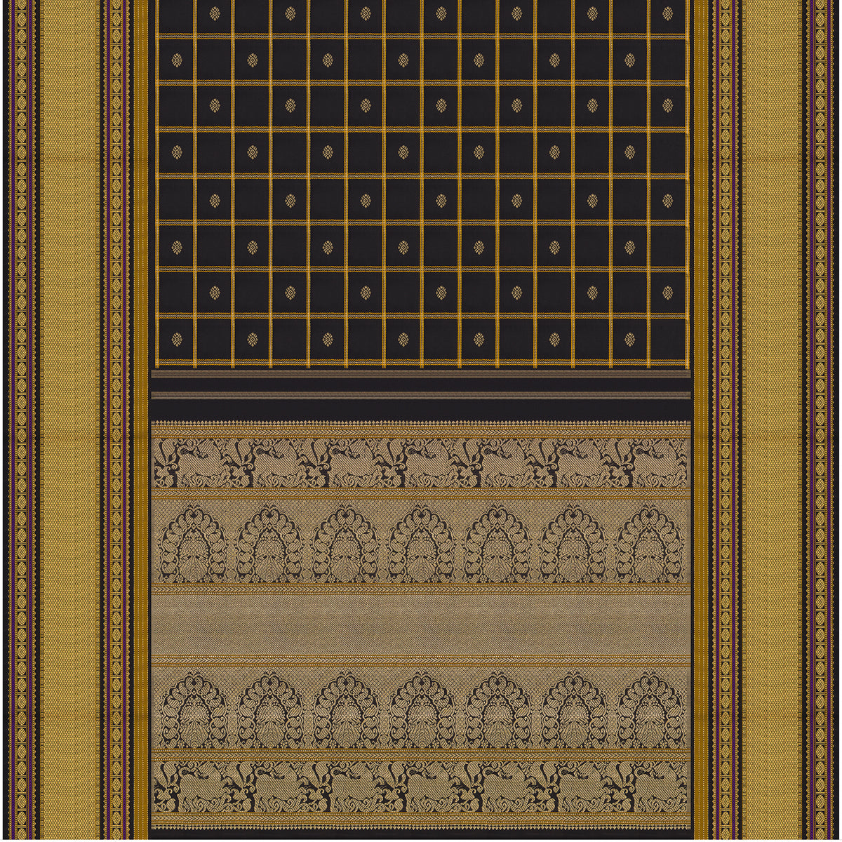 Kanakavalli Kanjivaram Silk Sari 26-041-HS001-00949