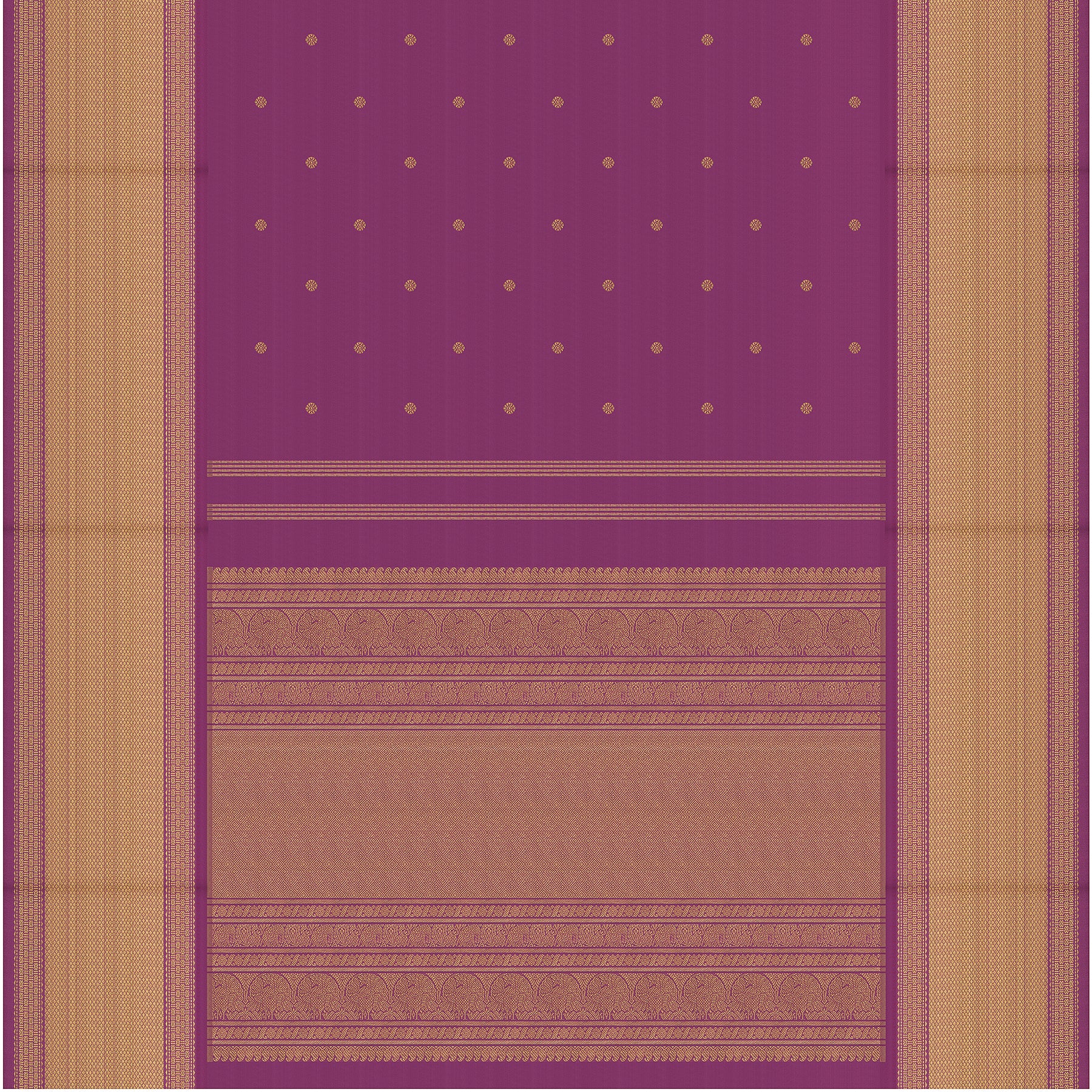 Kanakavalli Kanjivaram Silk Sari 26-041-HS001-00953 - Full View