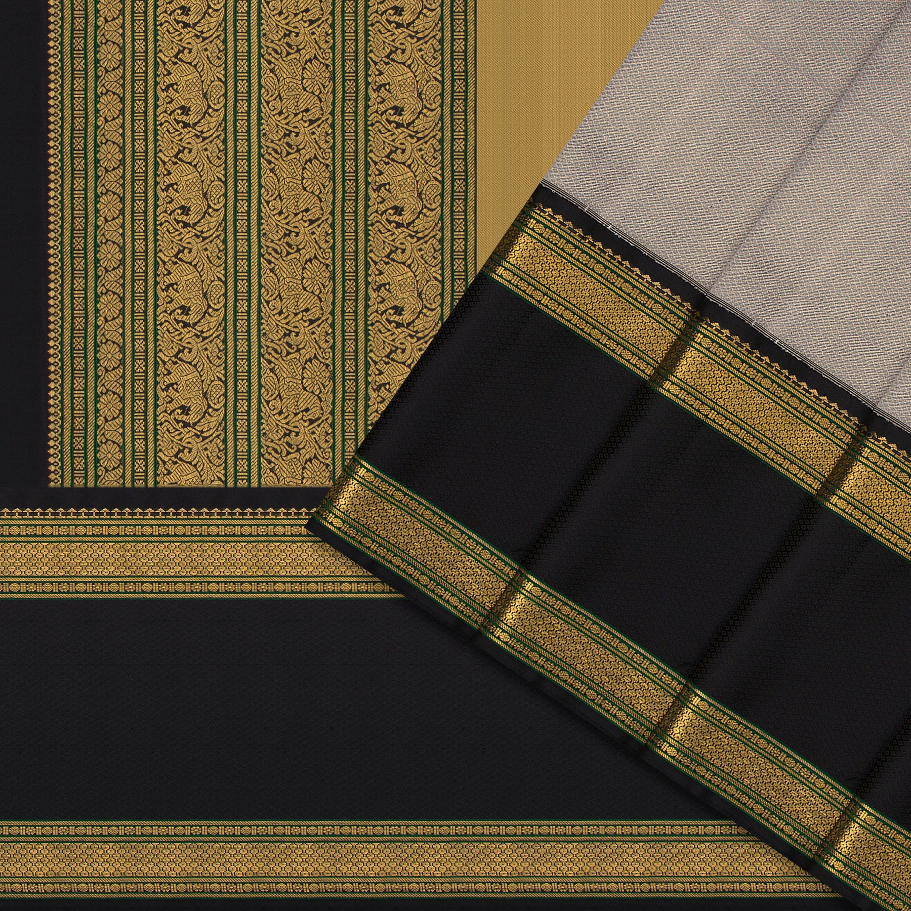 Kanakavalli Kanjivaram Silk Sari 26-041-HS001-00958 - Cover View