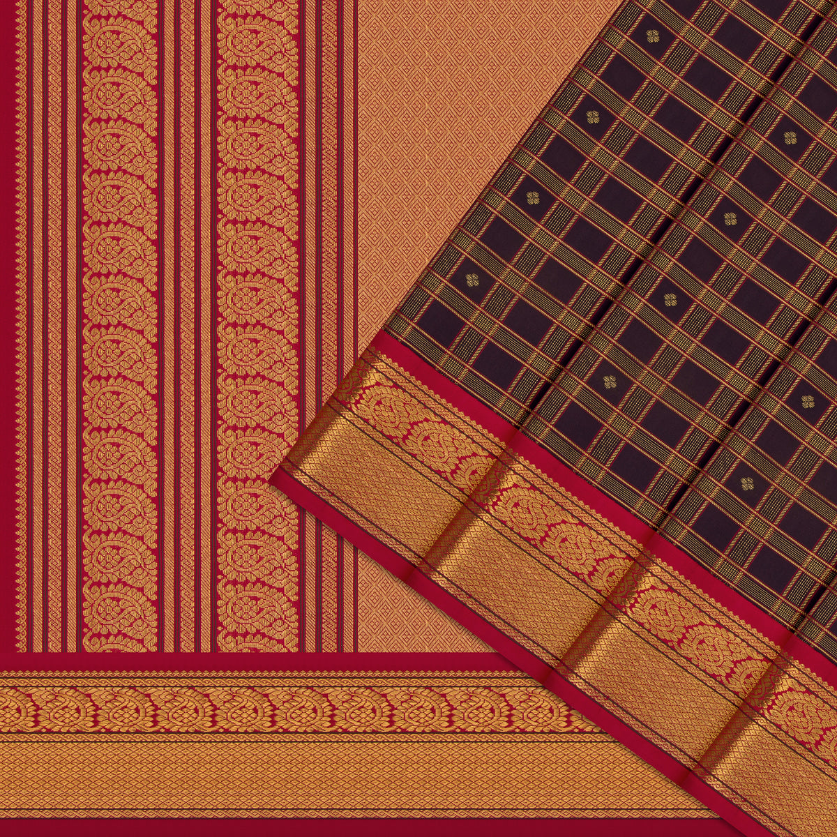 Kanakavalli Kanjivaram Silk Sari 26-041-HS001-00960 - Cover View