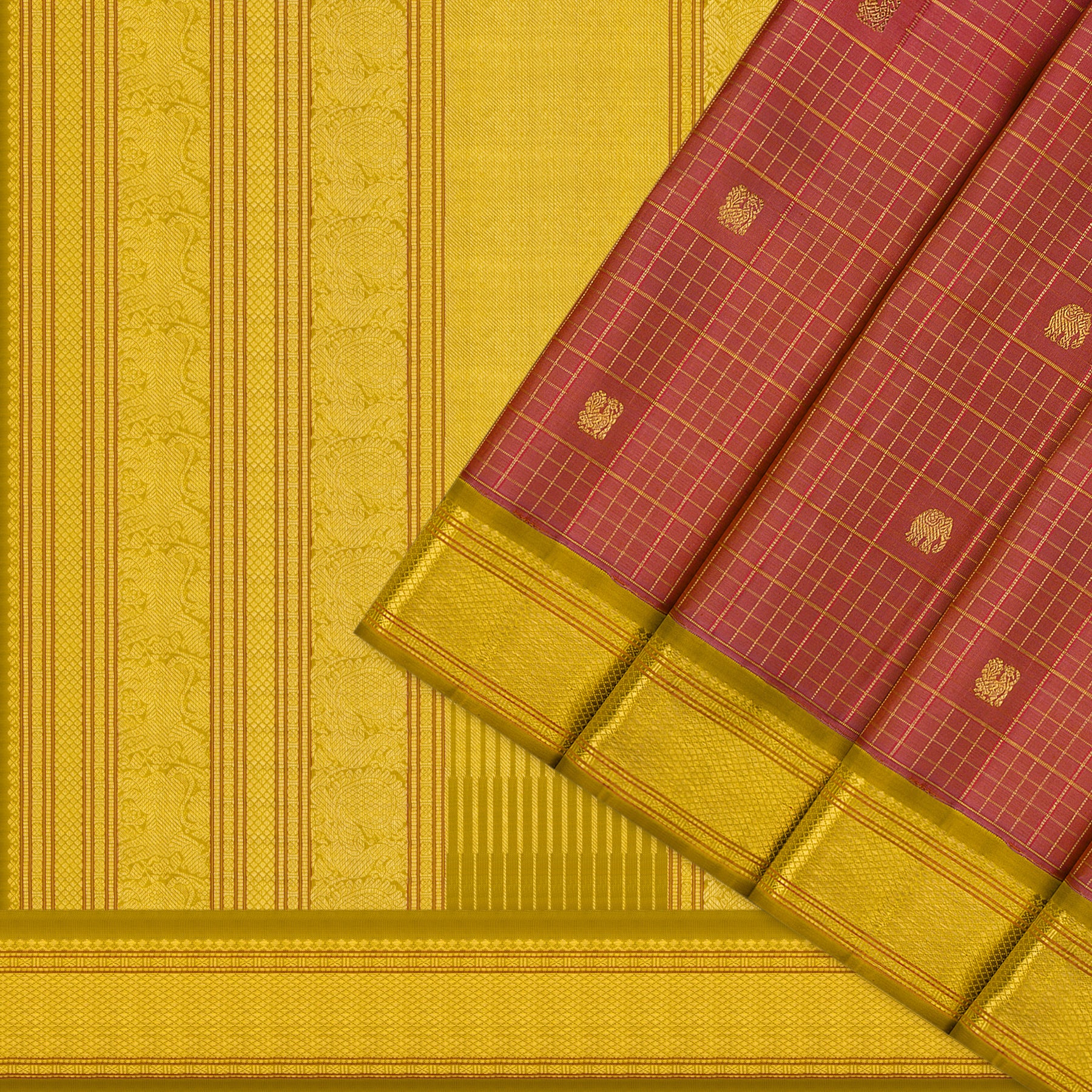 Kanakavalli Kanjivaram Silk Sari 26-041-HS001-00963 - Cover View