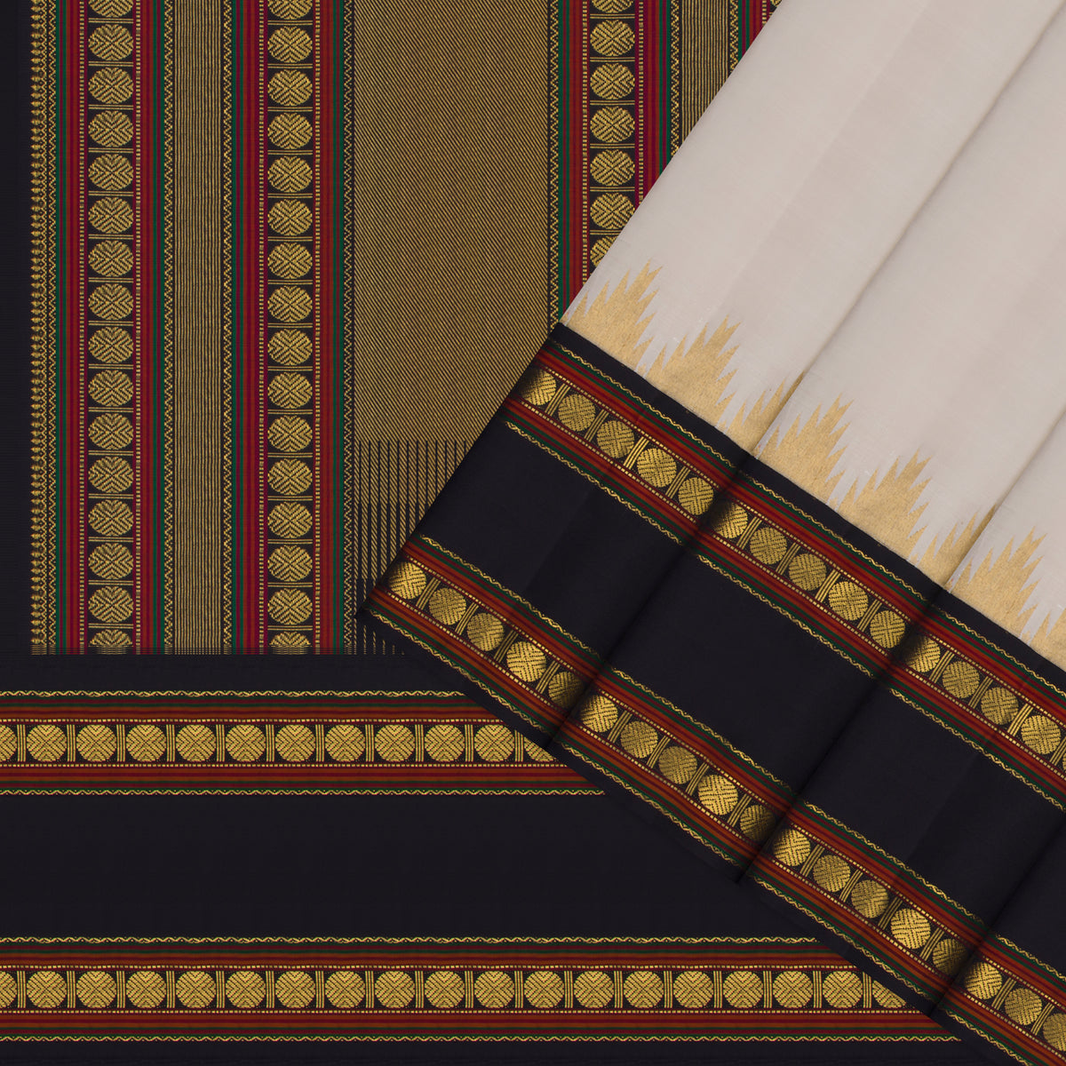 Kanakavalli Kanjivaram Silk Sari 26-041-HS001-03971 - Cover View