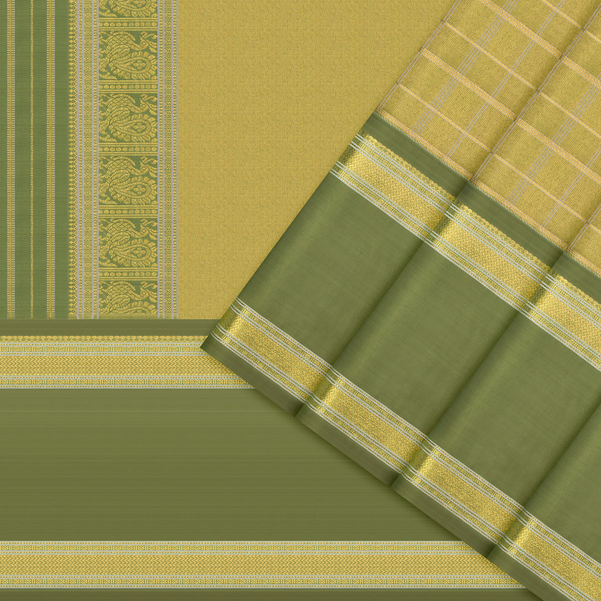 Kanakavalli Kanjivaram Silk Sari 26-041-HS001-03976 - Cover View