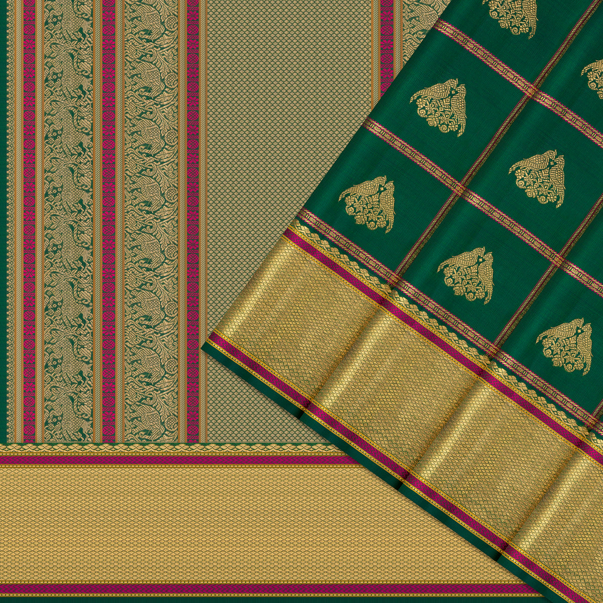Kanakavalli Kanjivaram Silk Sari 26-041-HS001-03978