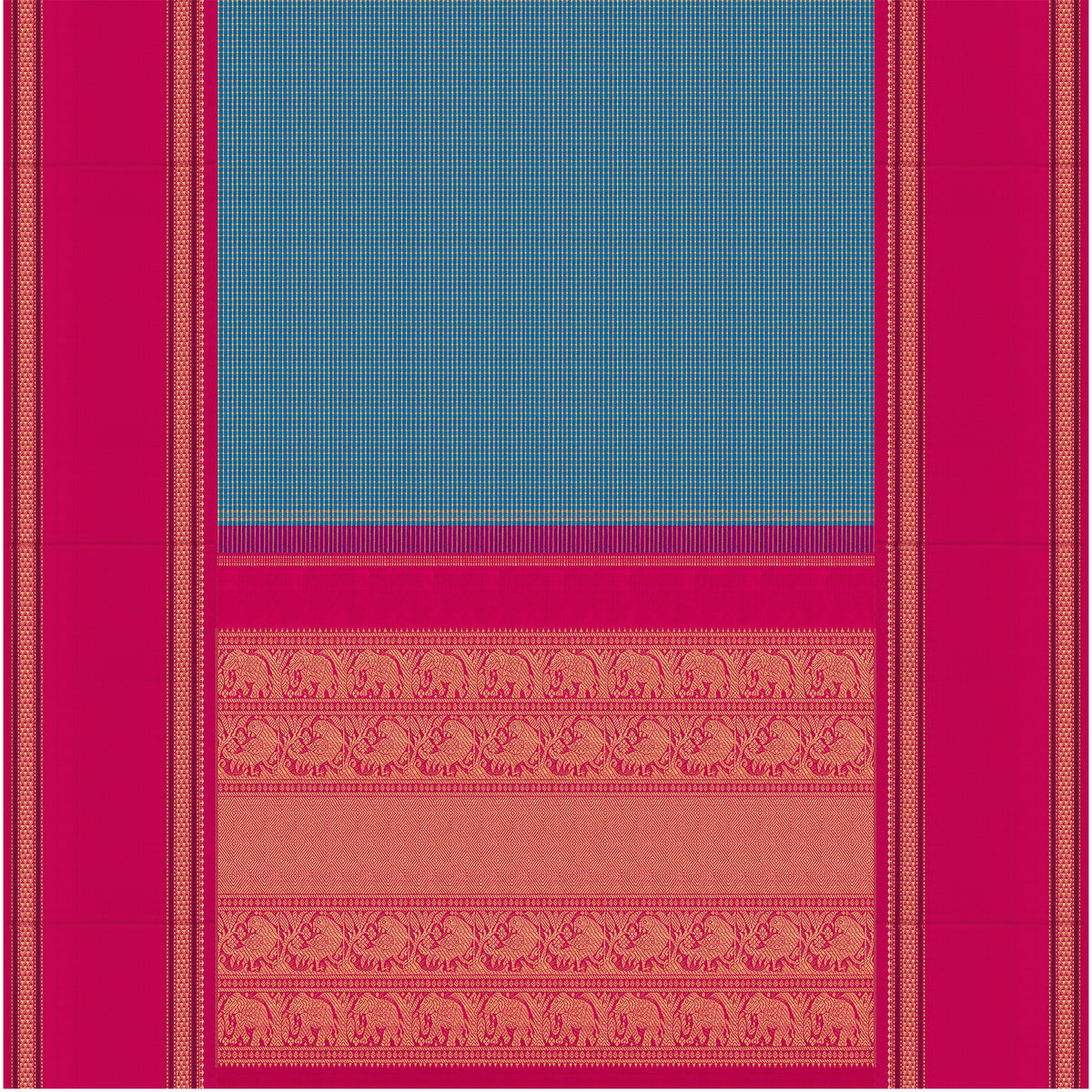 Kanakavalli Kanjivaram Silk Sari 26-041-HS001-03979 - Full View